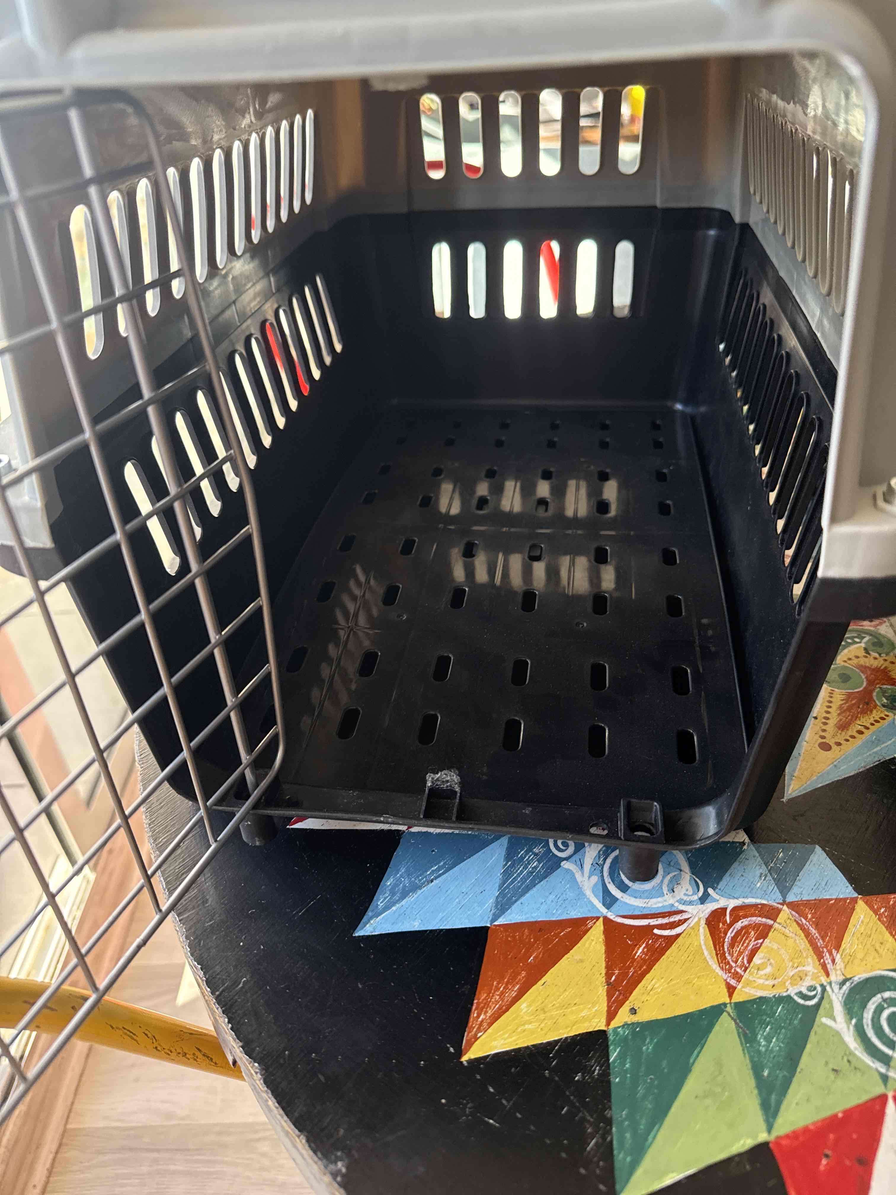 Transportadora de mascotas gris - miniatura 6