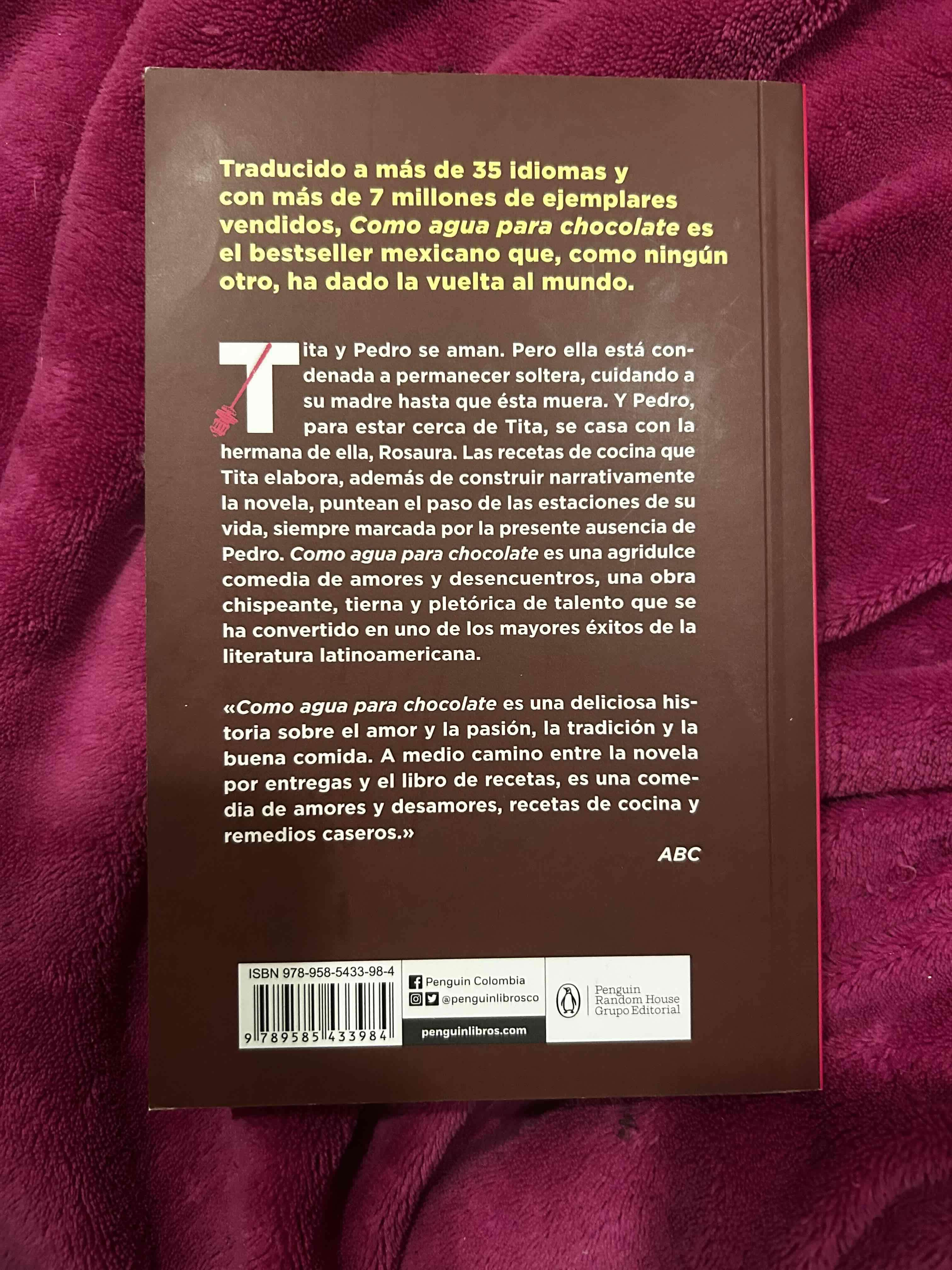 Libro 'Como Agua para Chocolate' - miniatura 2