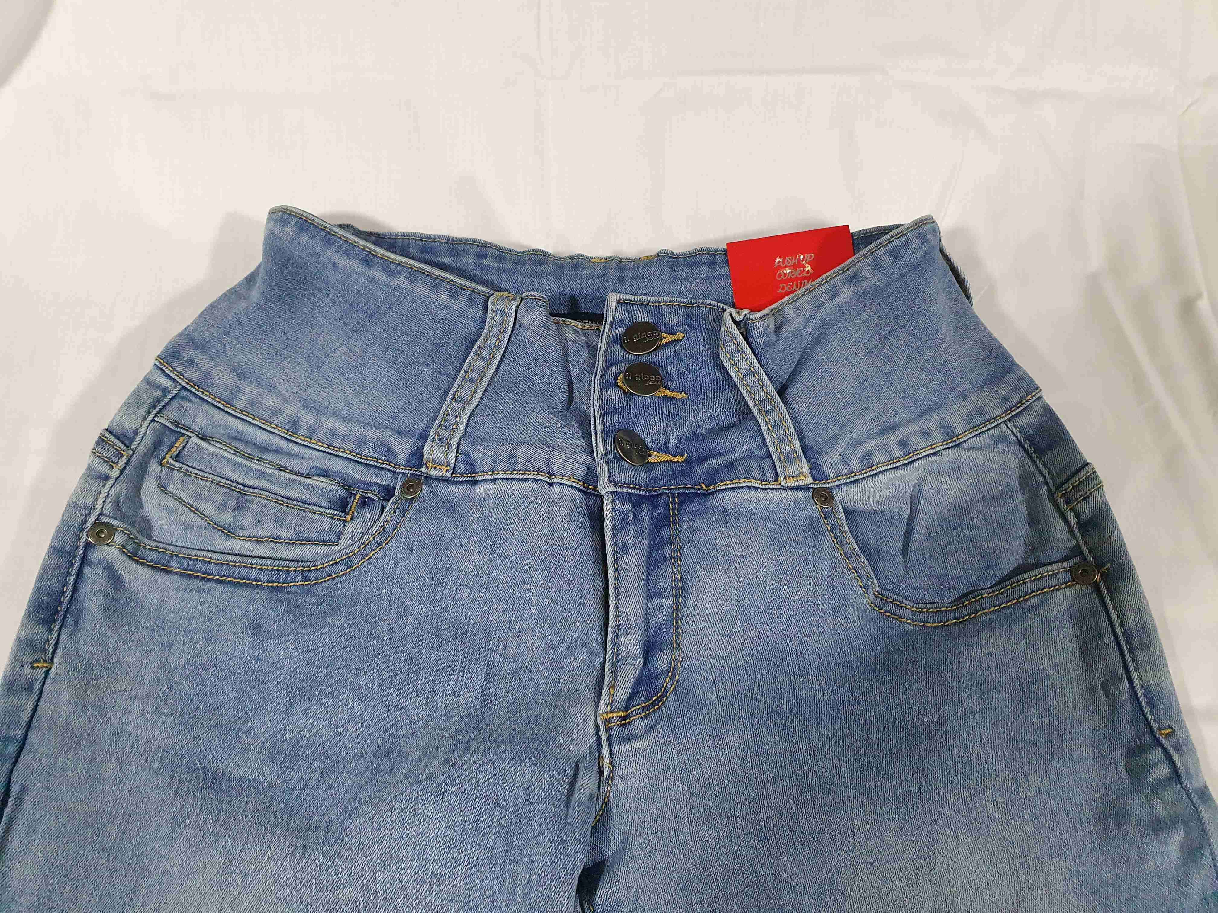 Jeans azul casuales - miniatura 2