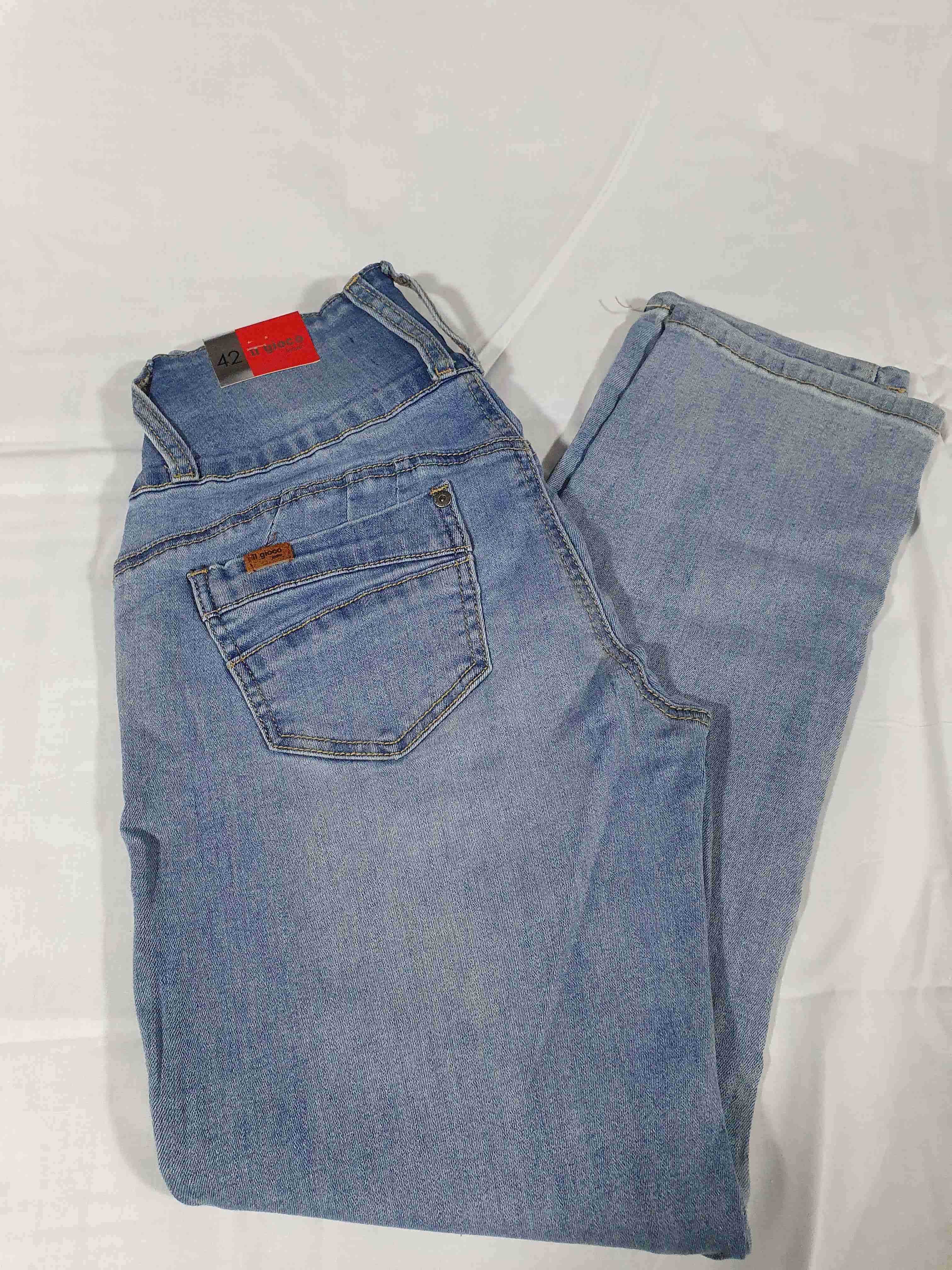 Jeans azul casuales - miniatura 3