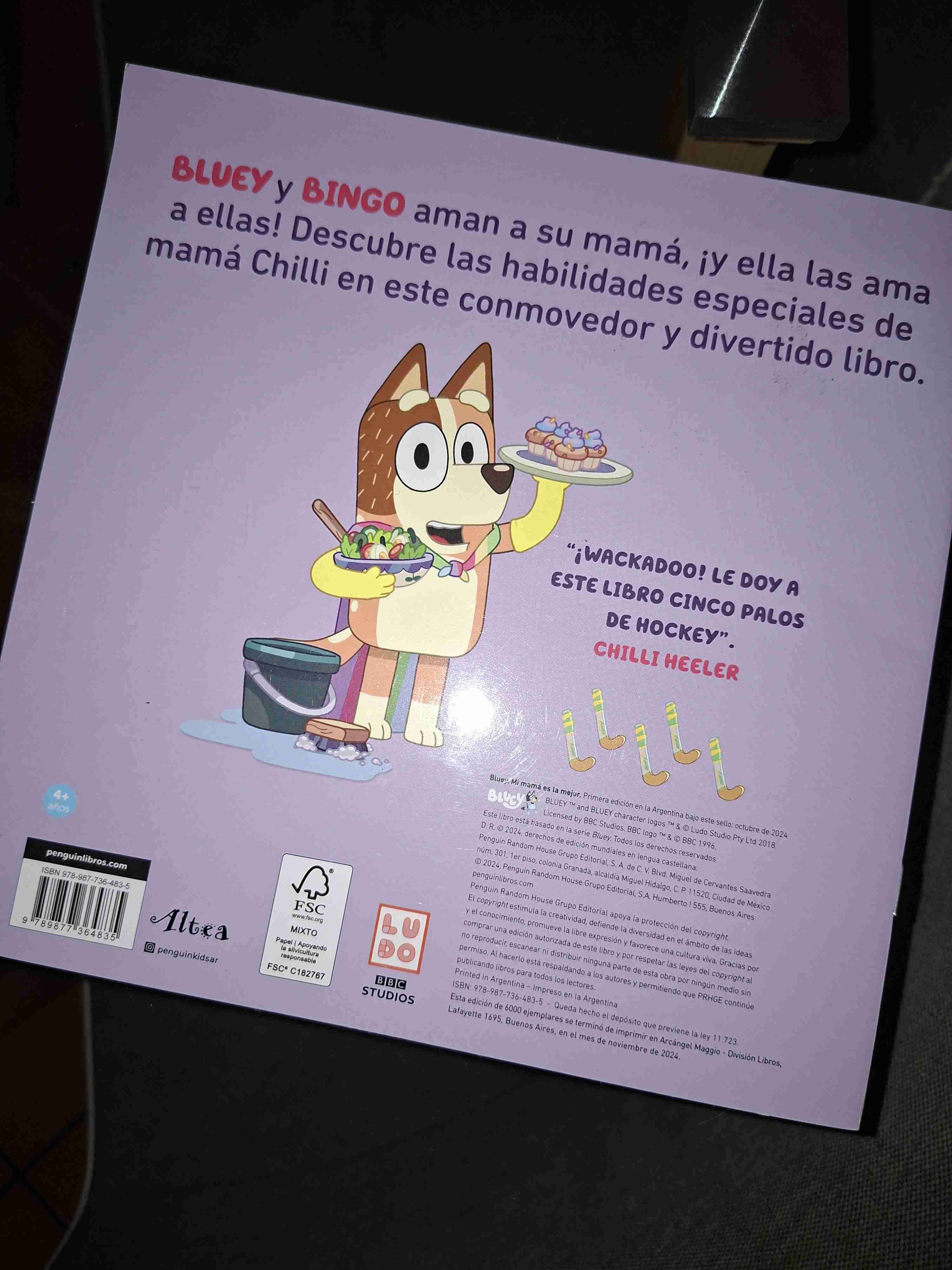 Libro Bluey 'Mi mamá es la mejor' - miniatura 2