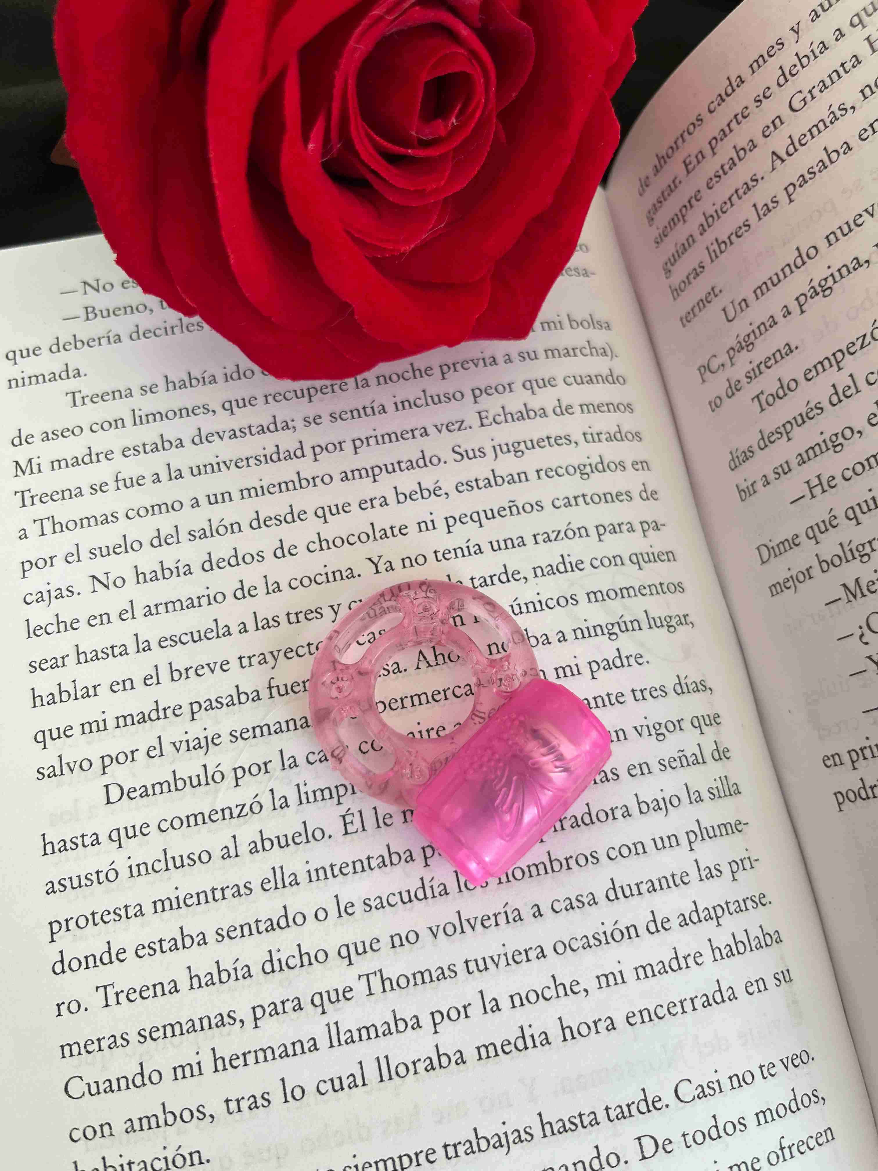 Anillo vibrador rosa - miniatura 2