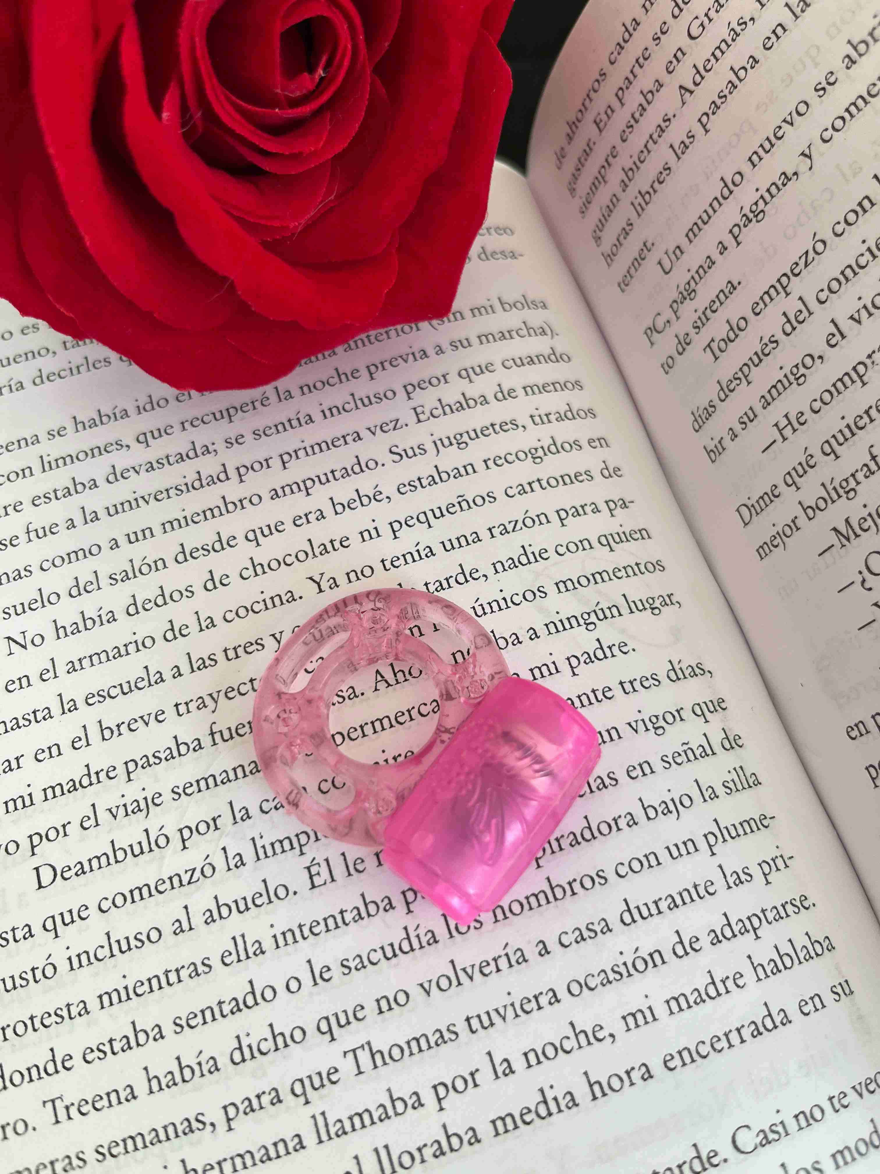 Anillo vibrador rosa - miniatura 3
