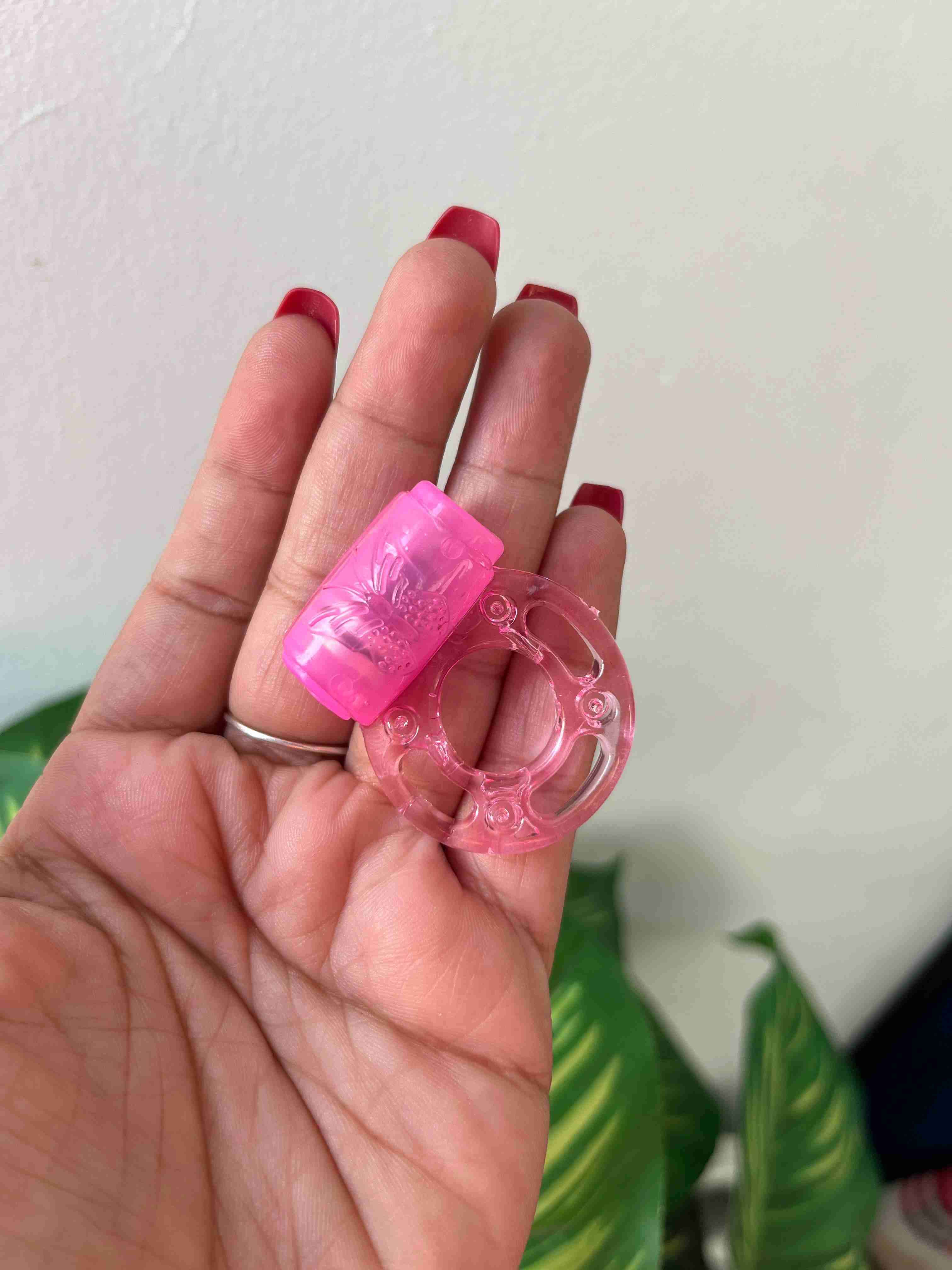 Anillo vibrador rosa - miniatura 4