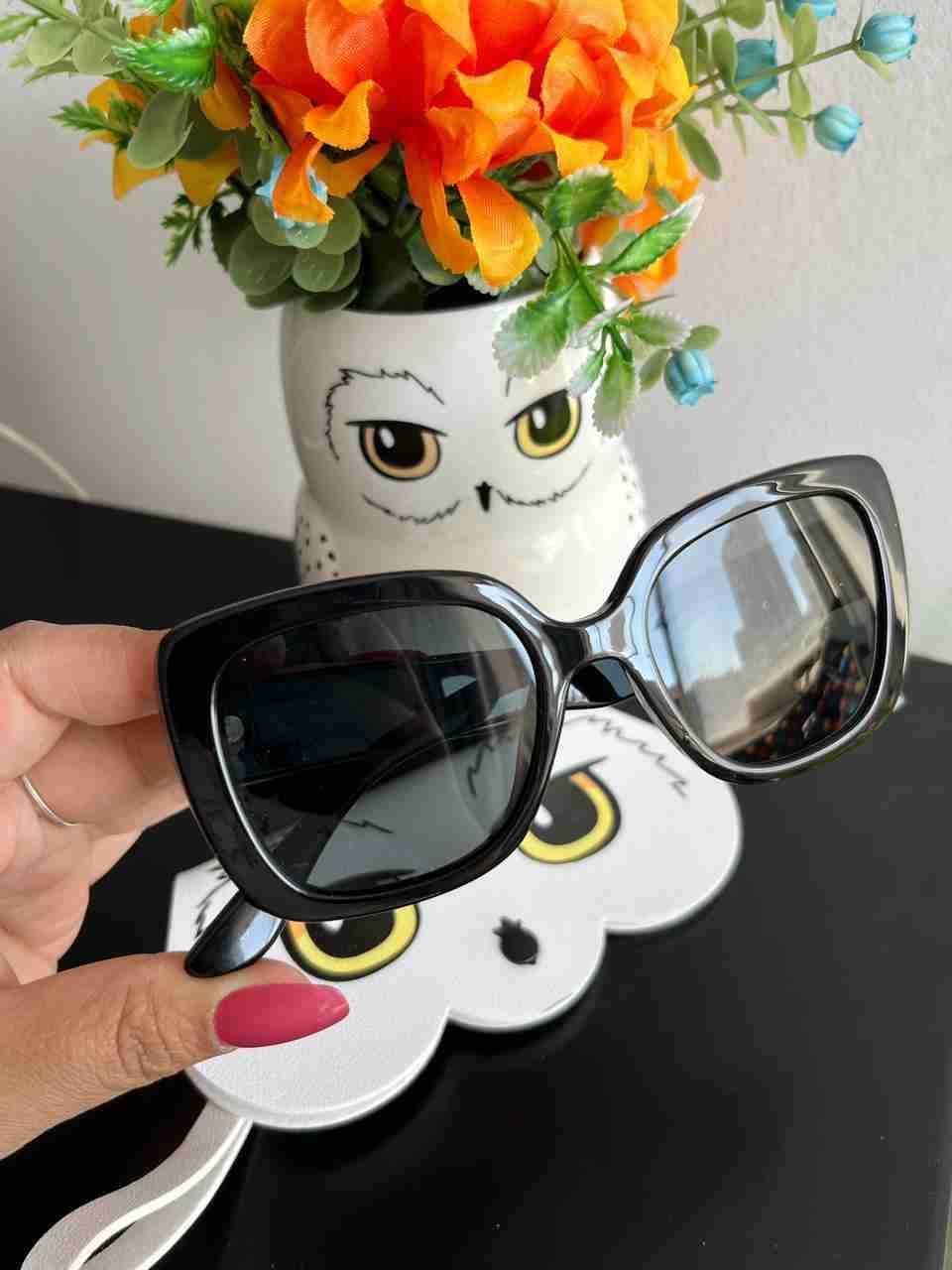 Gafas de sol negras elegantes Harry Potter - miniatura 5