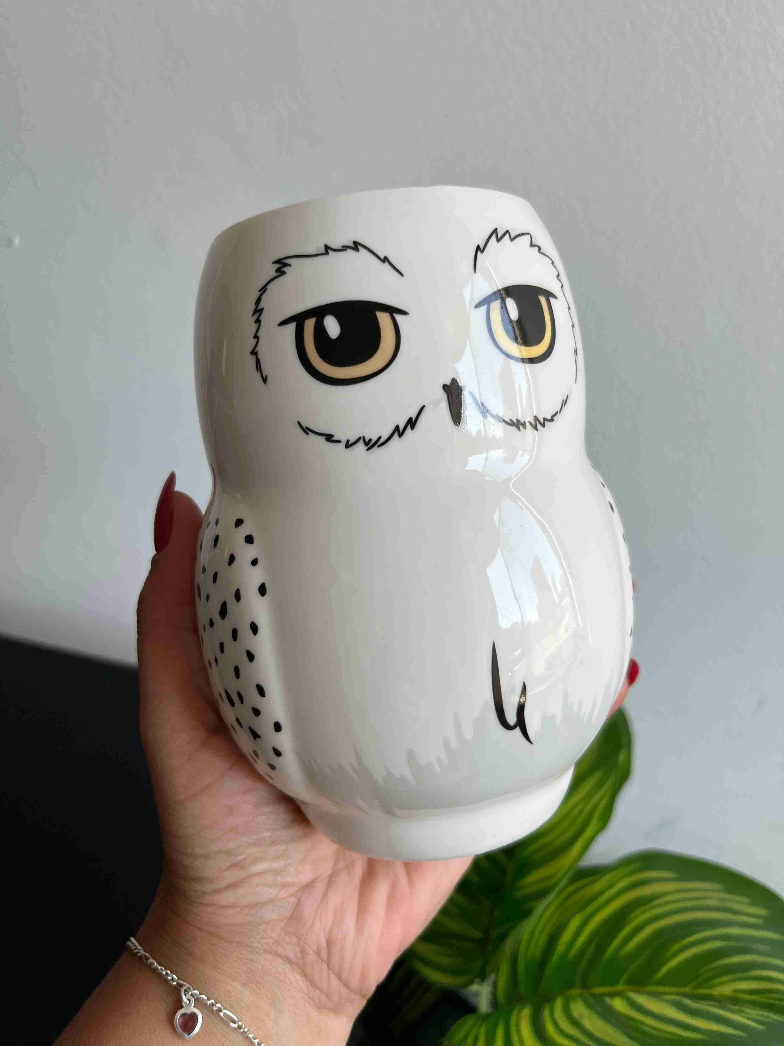 Florero búho, Hedwigh, Harry Potter - miniatura 2