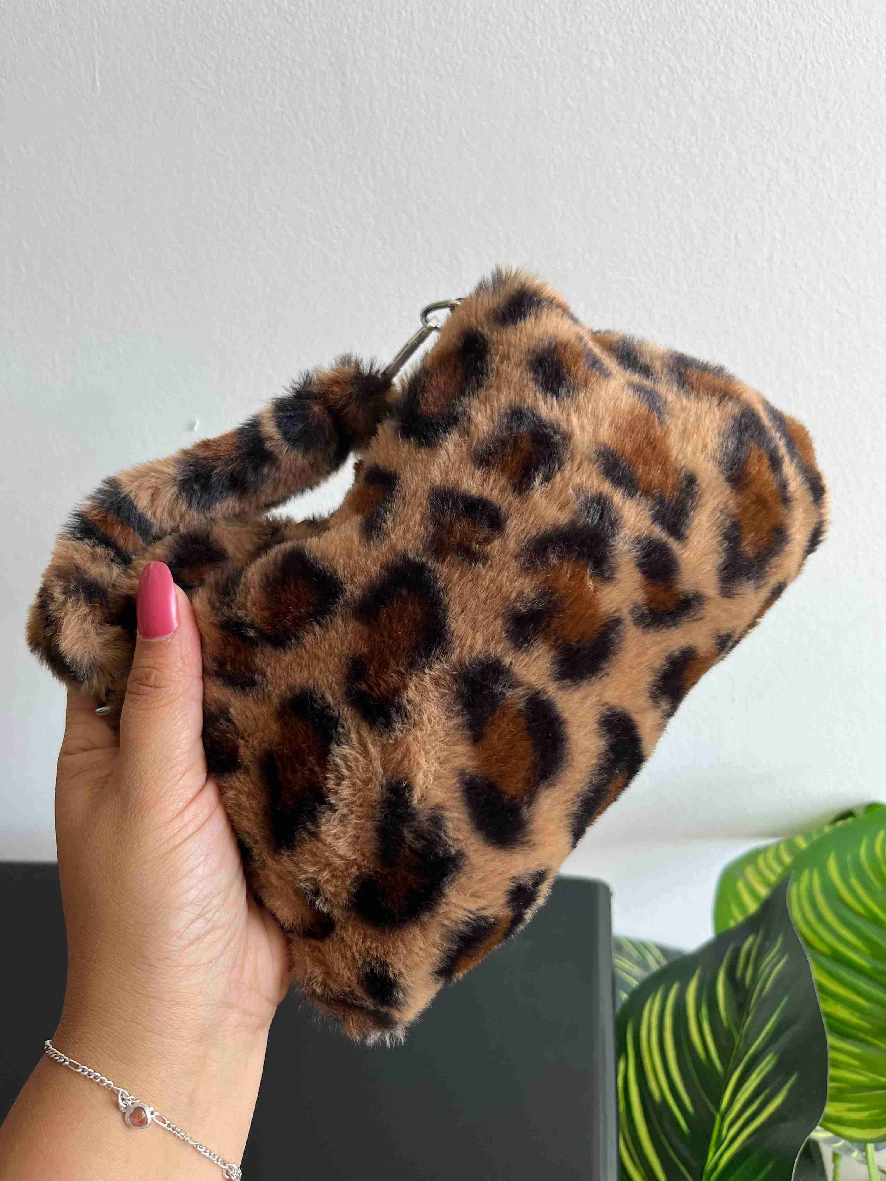 Bolso de mano animal print - miniatura 3