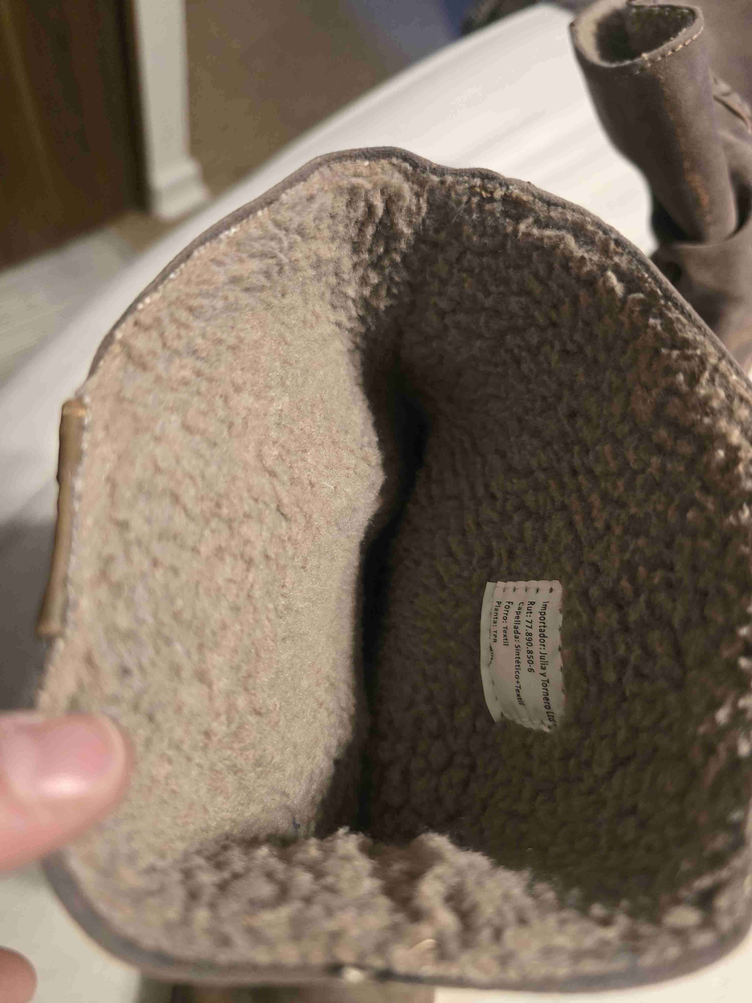 Botines marrones de cuero sintético - miniatura 4