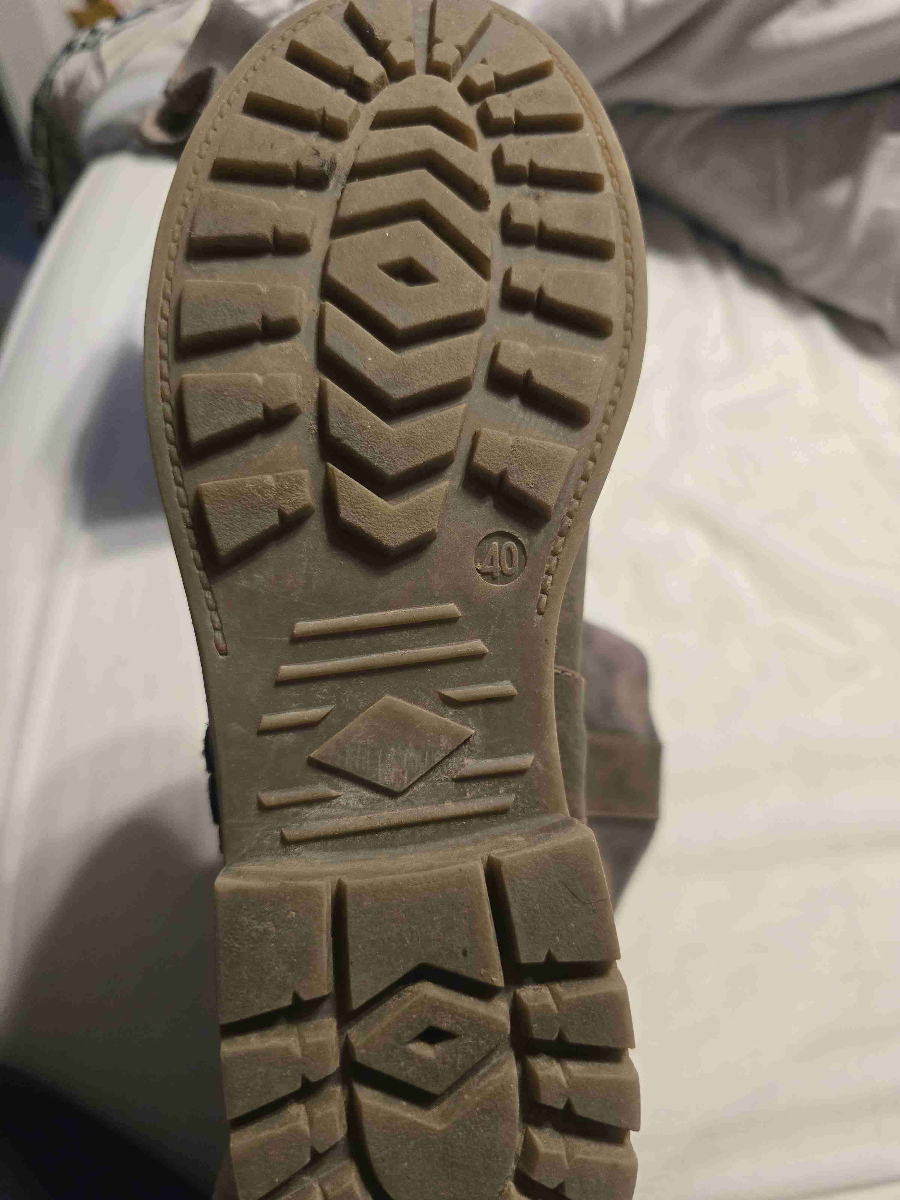 Botines marrones de cuero sintético - miniatura 5