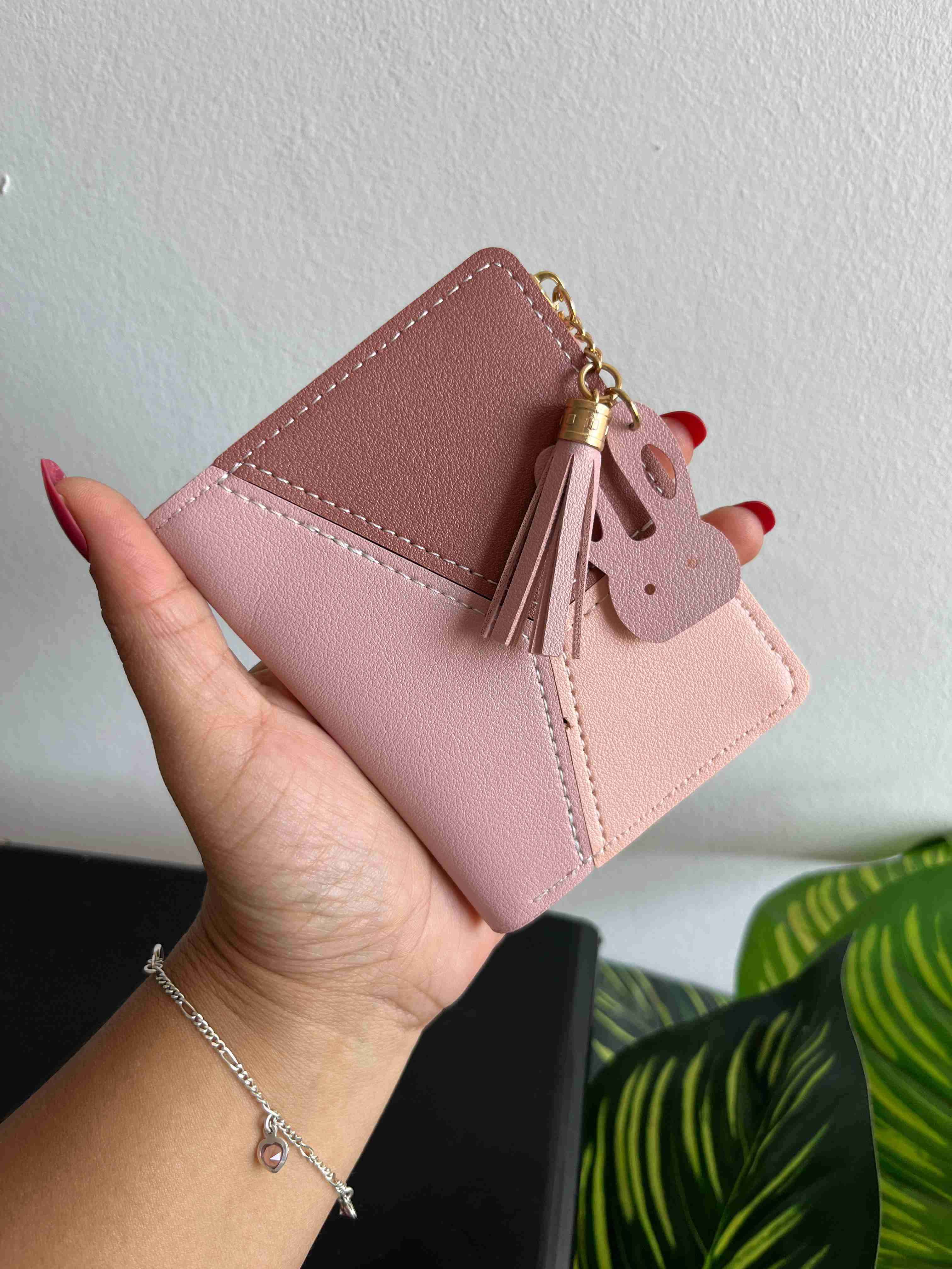 Billetera pequeña rosa - miniatura 1