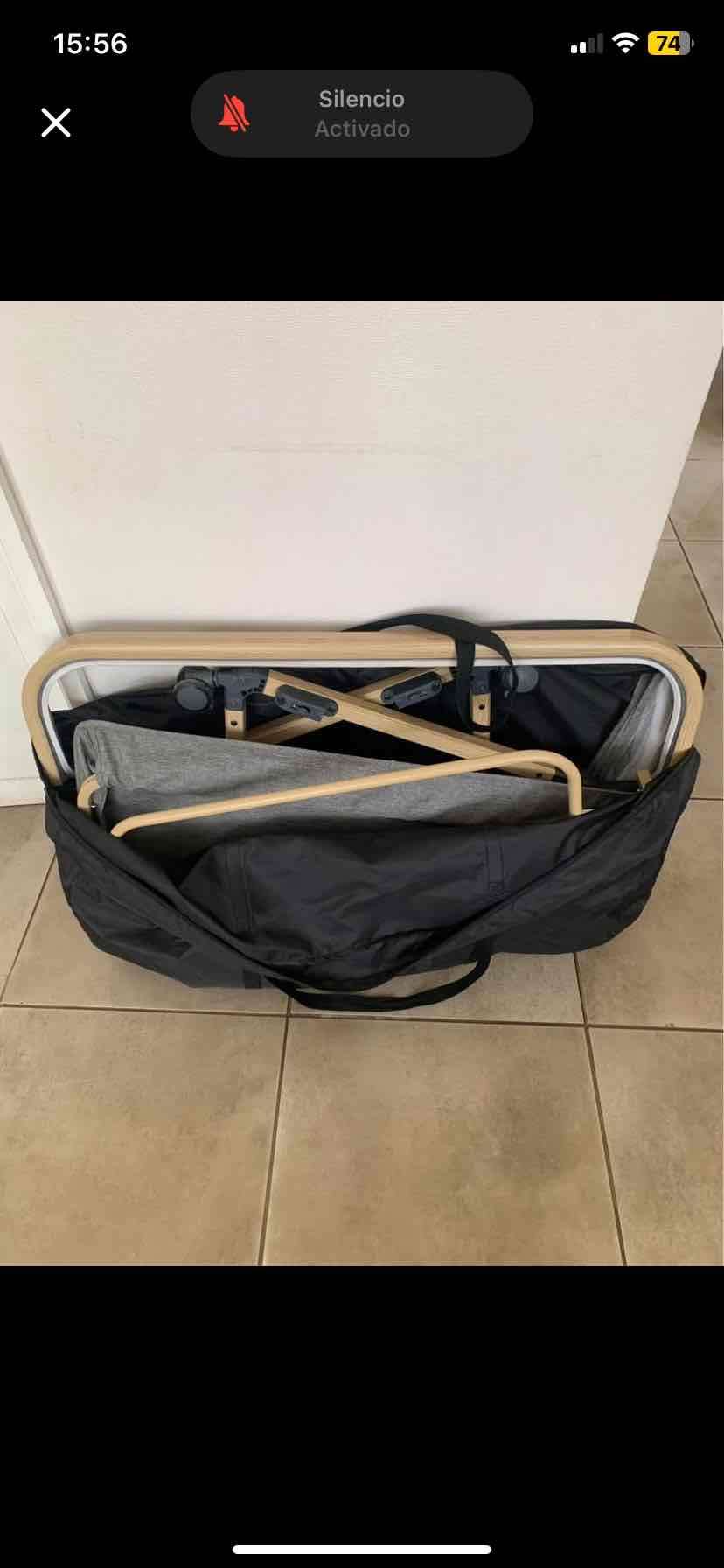 Cuna Colecho Cozee Grafito - miniatura 3