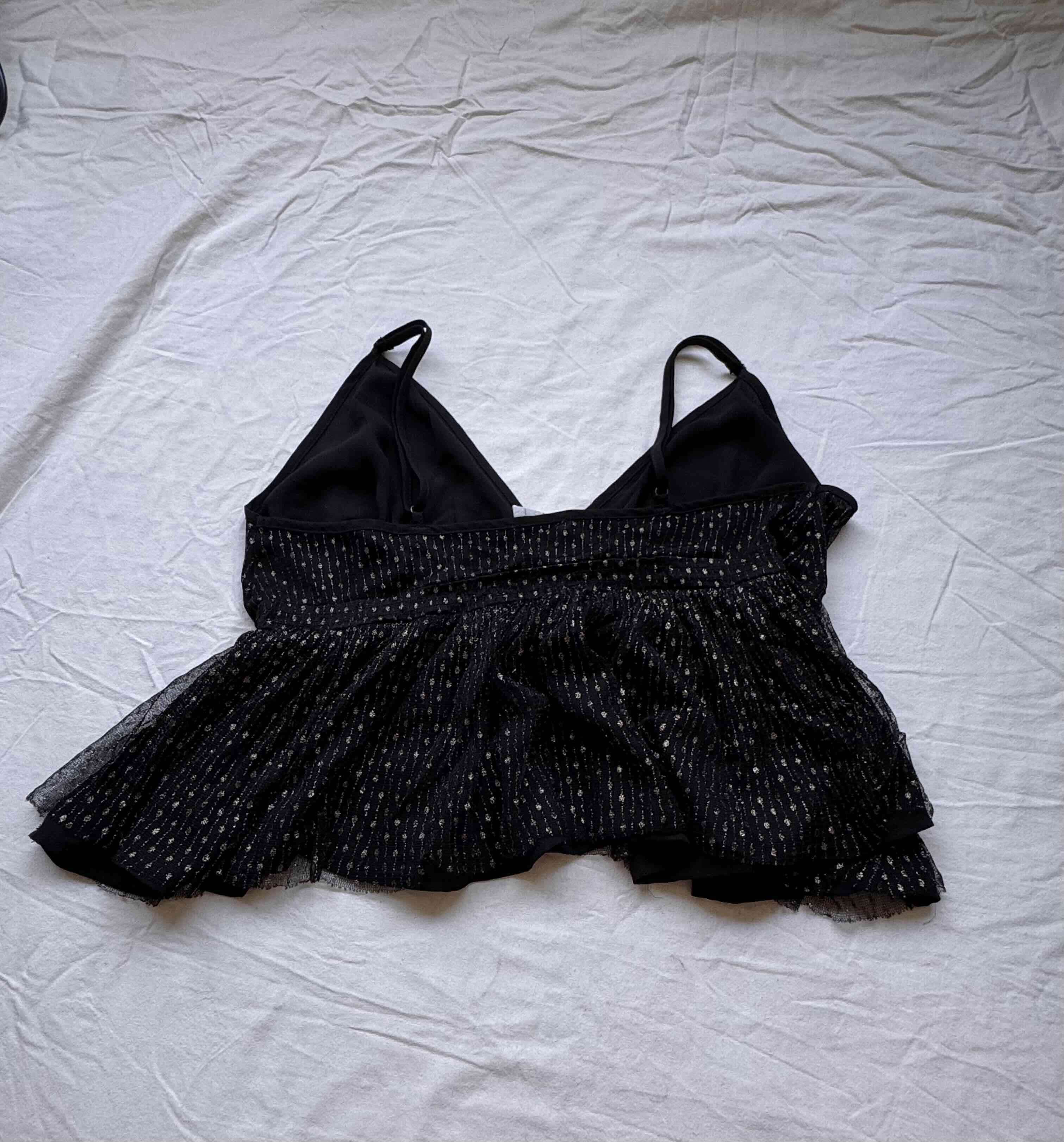 Blusa negra con brillos - Umbrale - miniatura 2