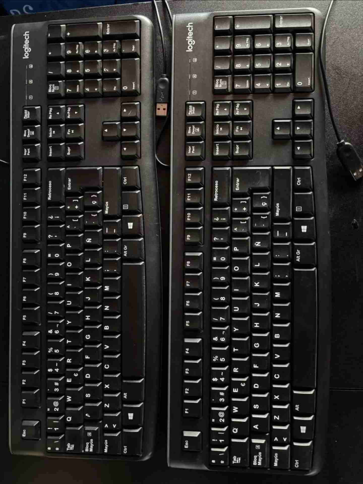 Teclado Logitech USB - miniatura 1