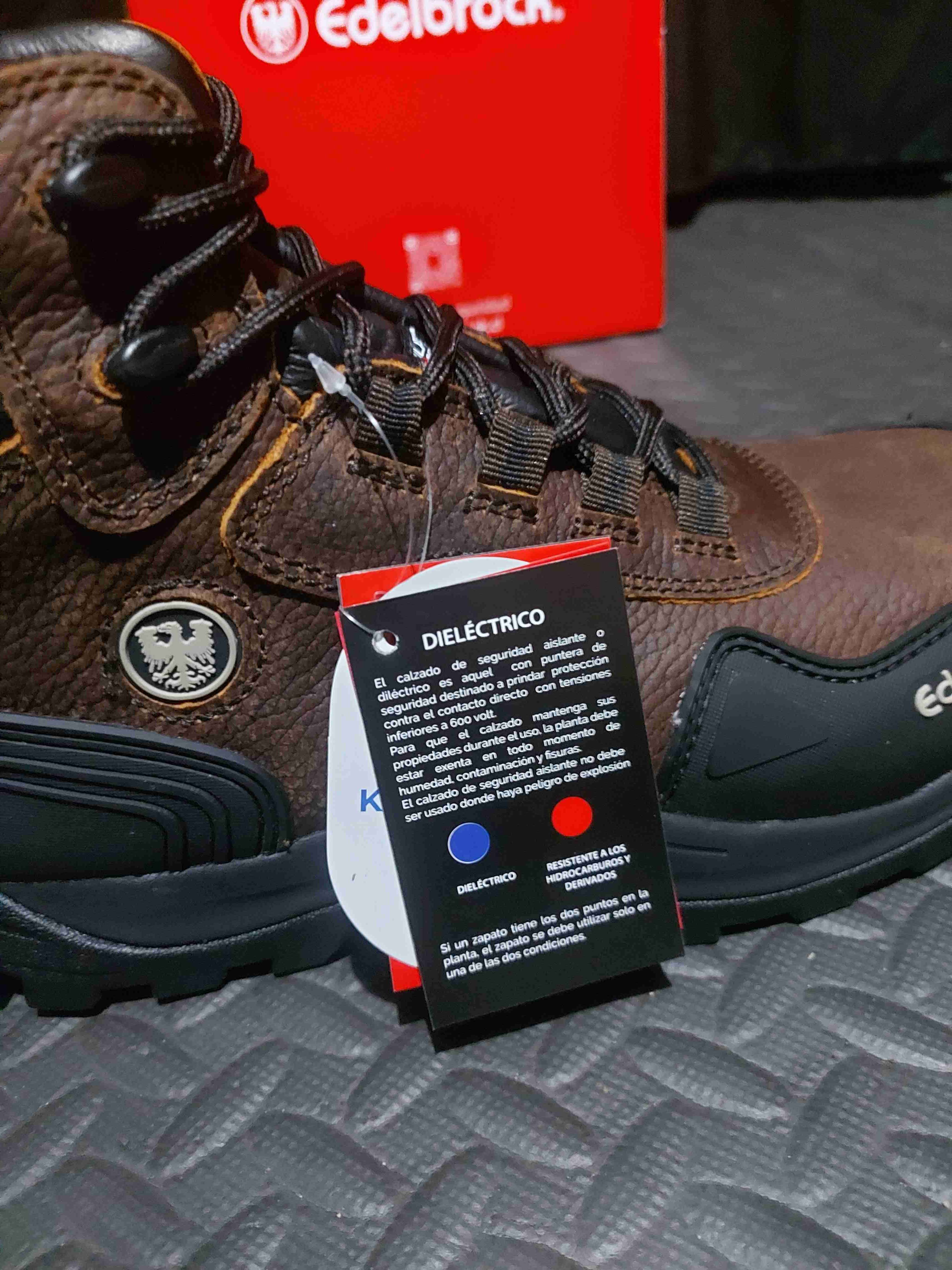 Zapatos de seguridad edelbrock 42 - miniatura 4