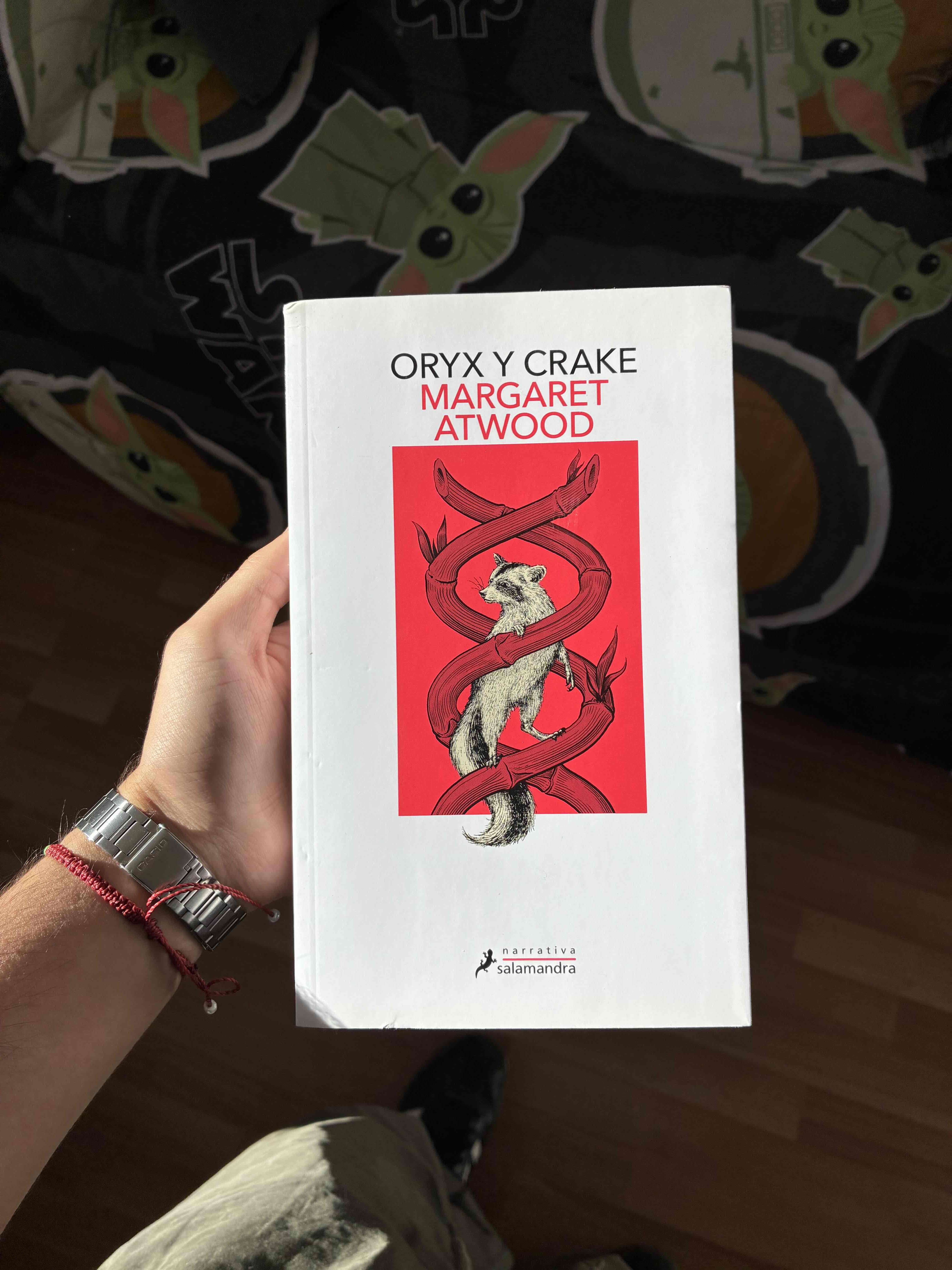 Libro Oryx y Crake de Atwood