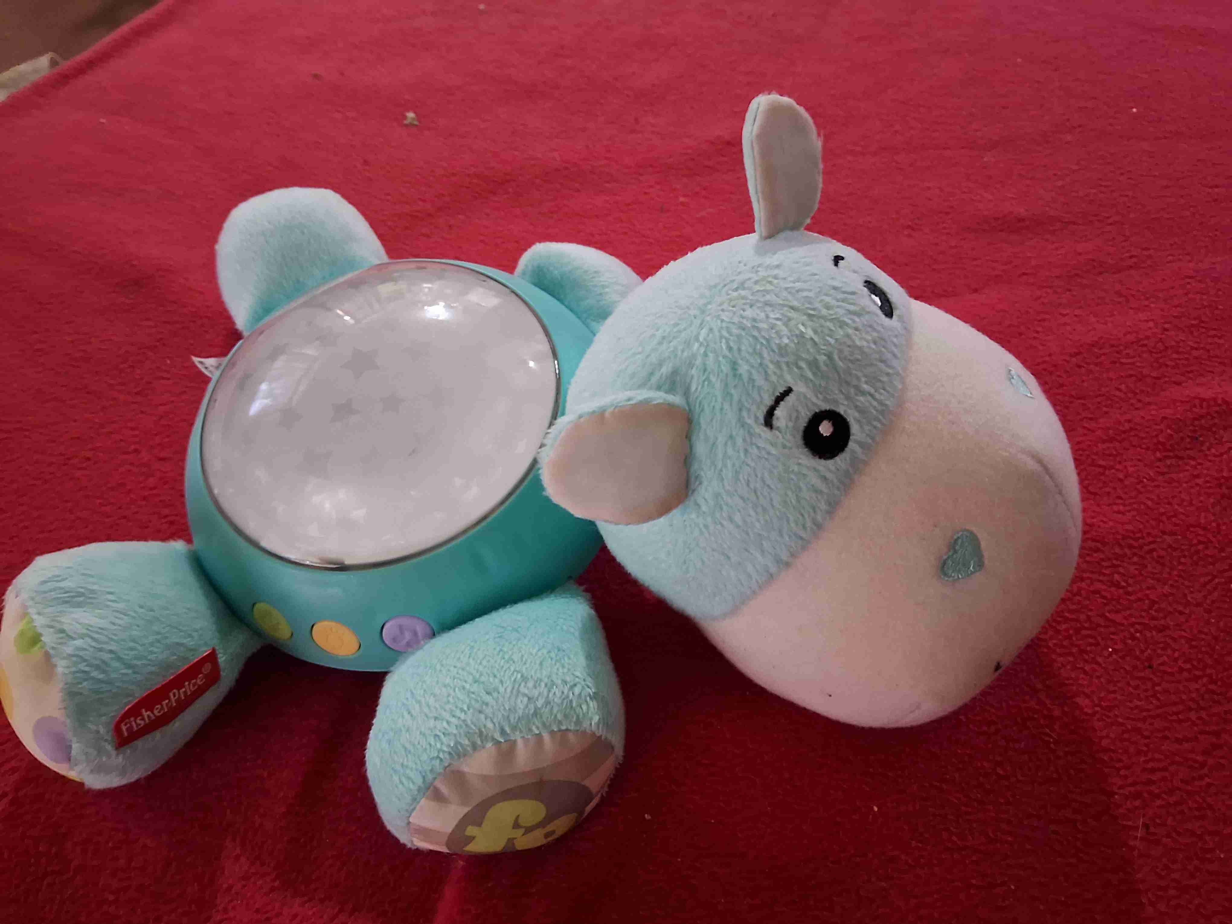 Peluche oso con luz nocturna, espanta cuco - miniatura 2