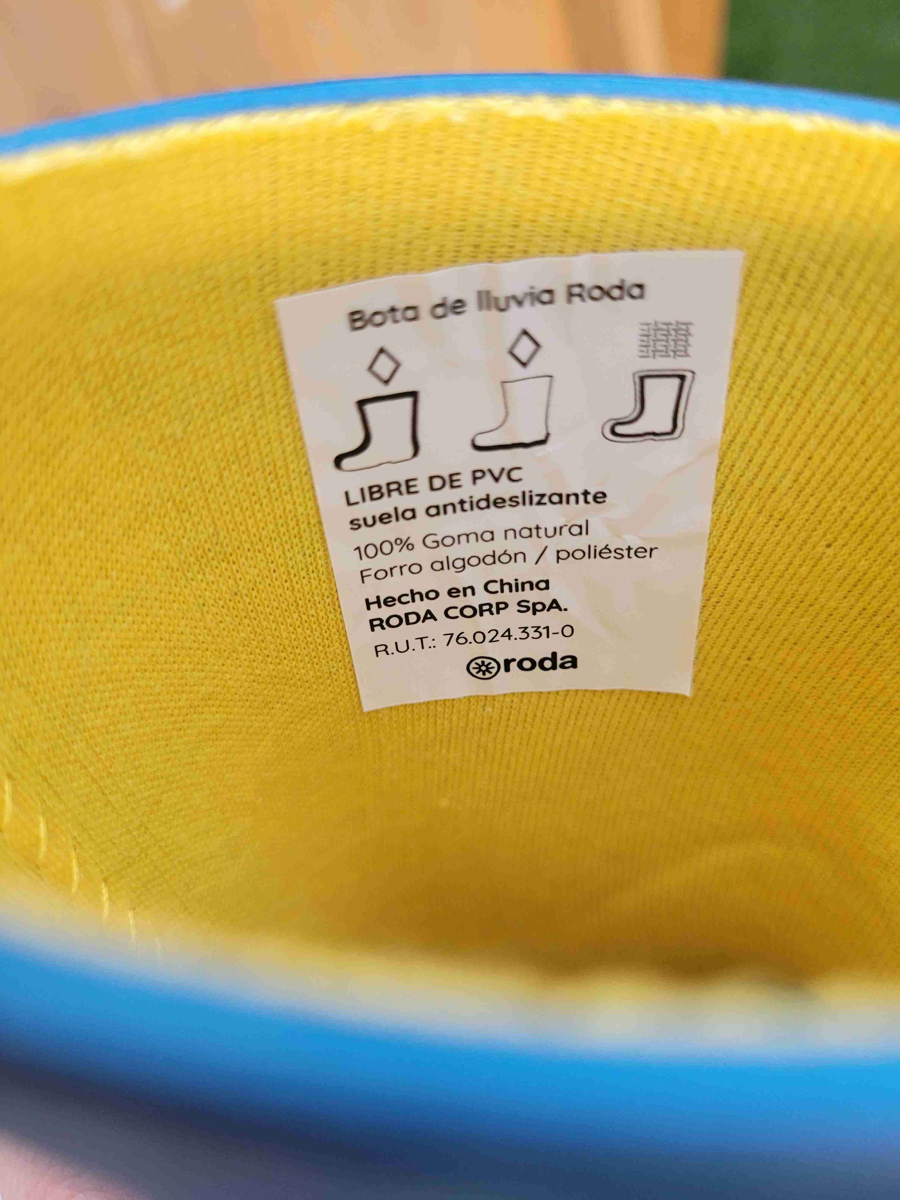 Botas de agua Roda azules para niños - miniatura 5