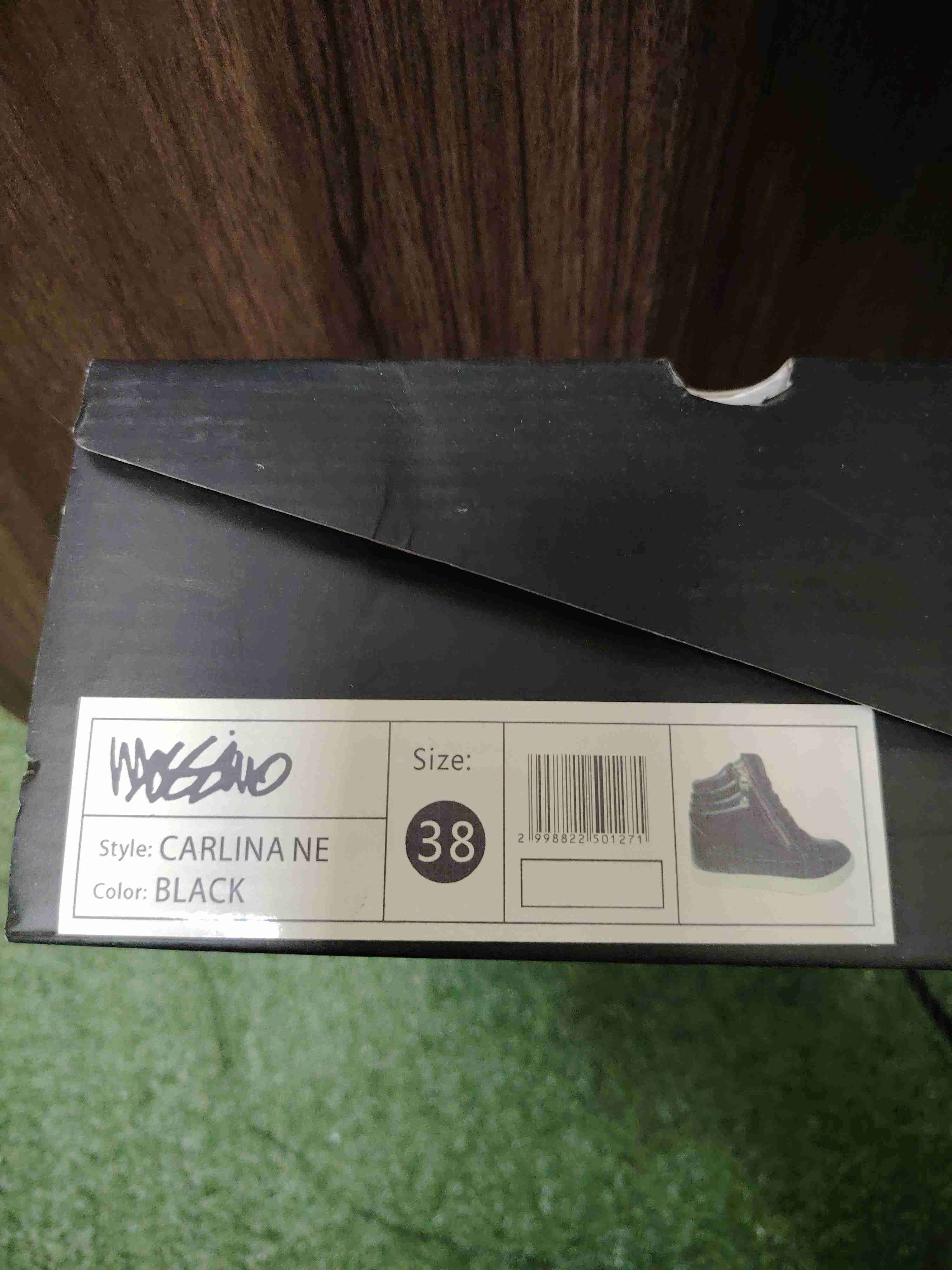 Zapatillas negras mossimo con cierre - miniatura 5