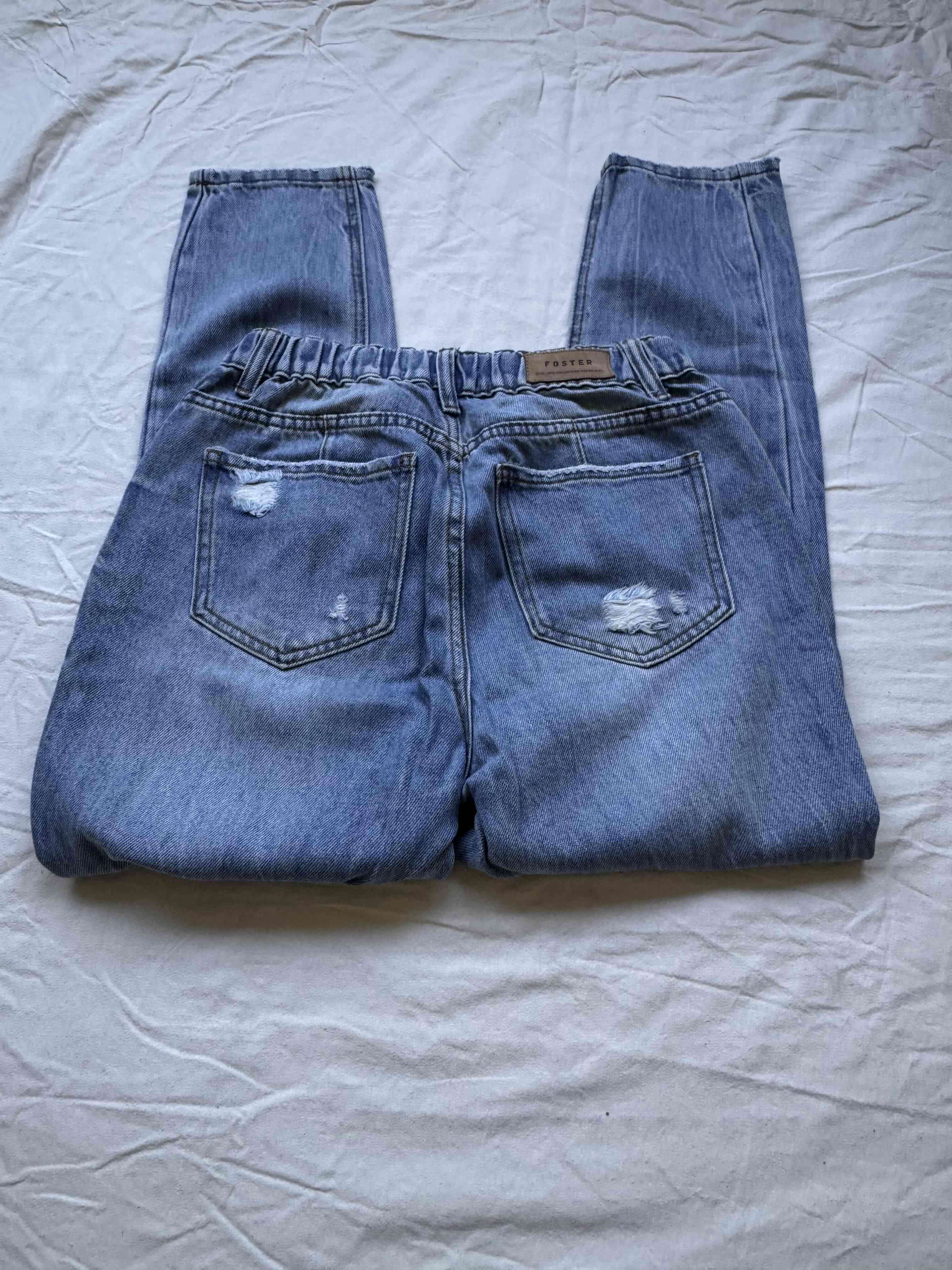 Jeans azul rasgado - Foster - miniatura 3