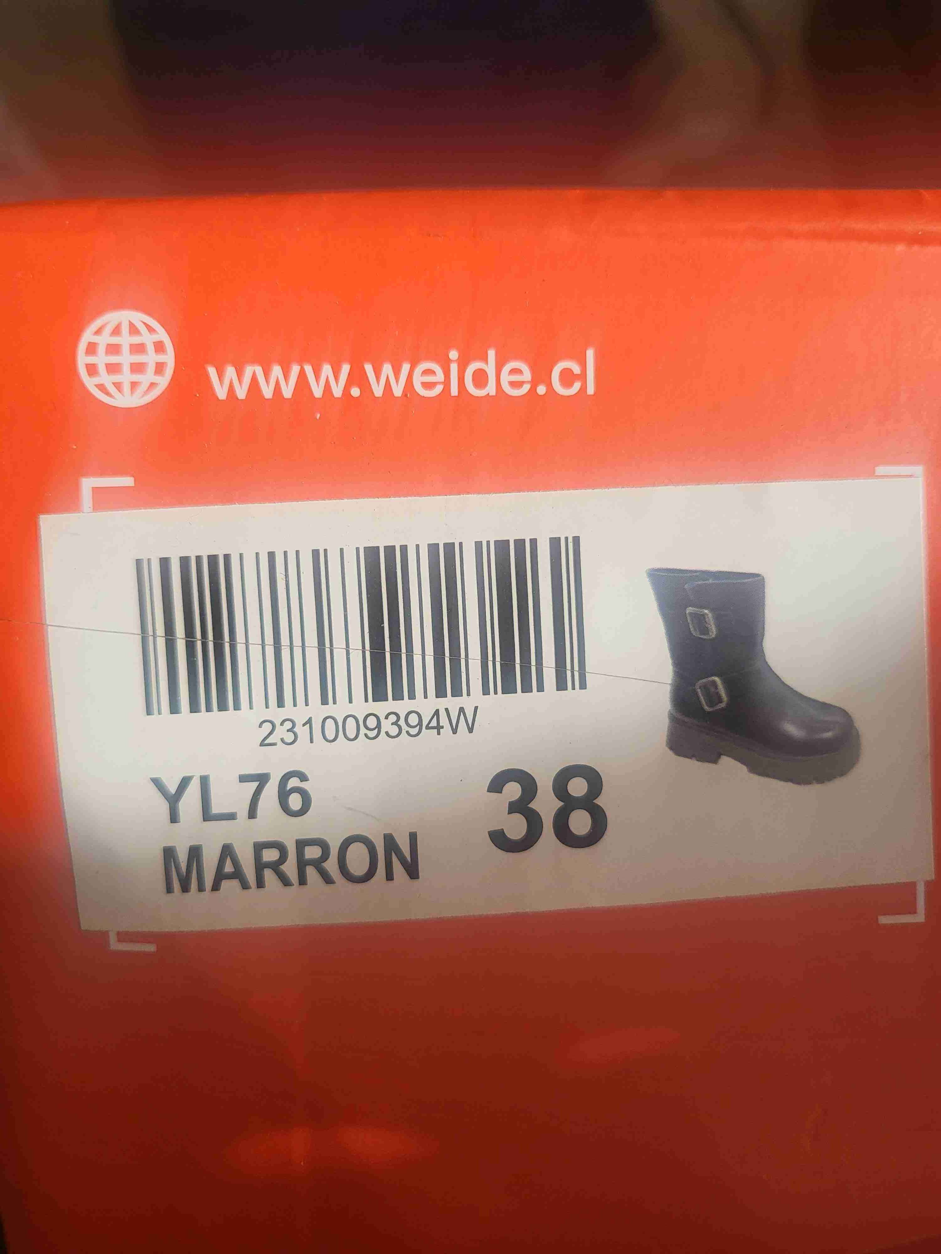 Botas de cuero marrón Talla 38. Marca Weide. - miniatura 5
