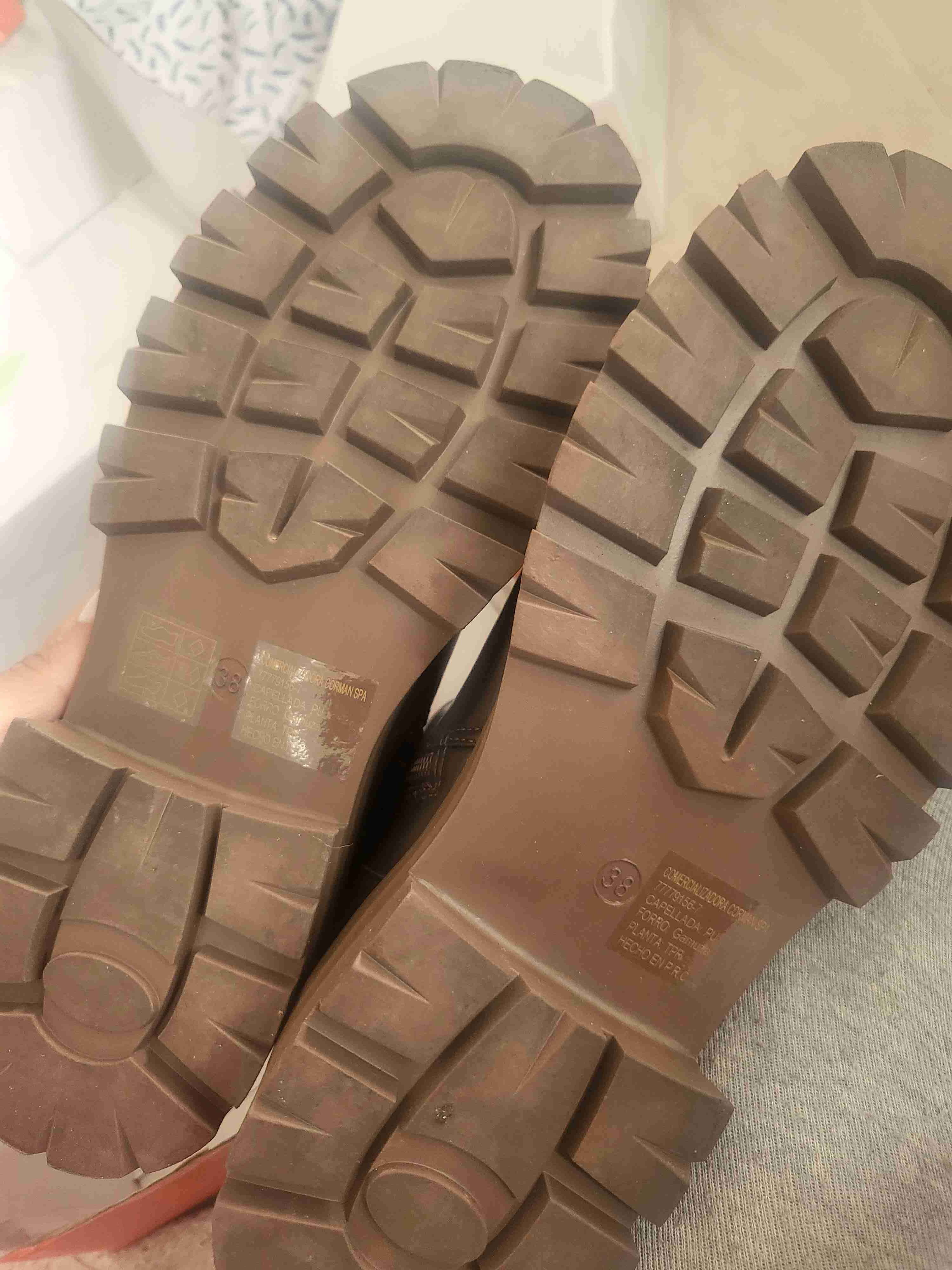 Botas de cuero marrón Talla 38. Marca Weide. - miniatura 6