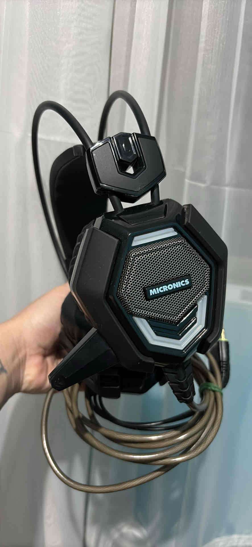 Audífonos Micronics negros - miniatura 1