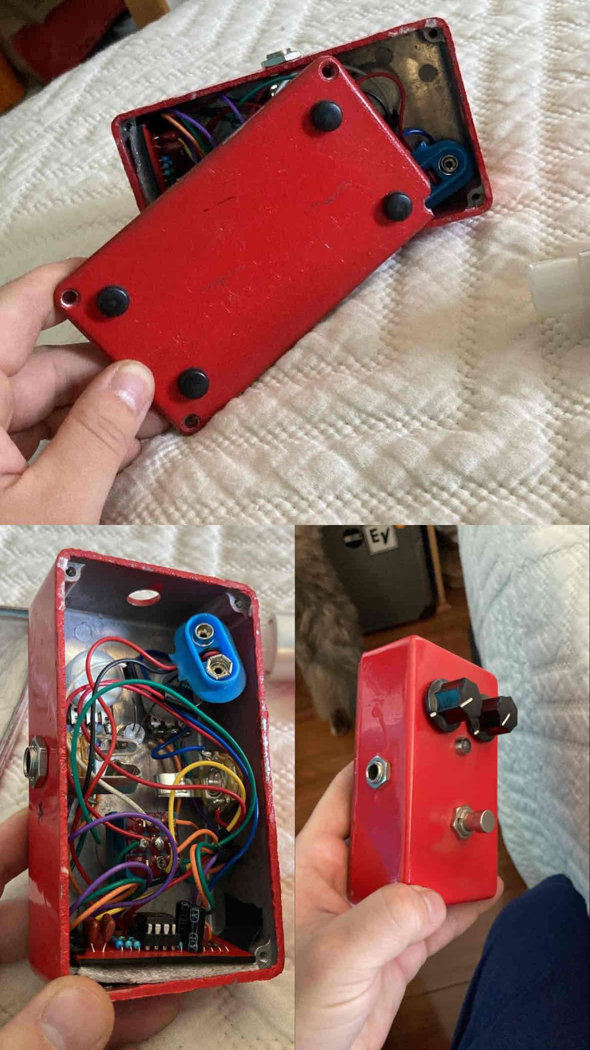 Pedal de efectos rojo - miniatura 4