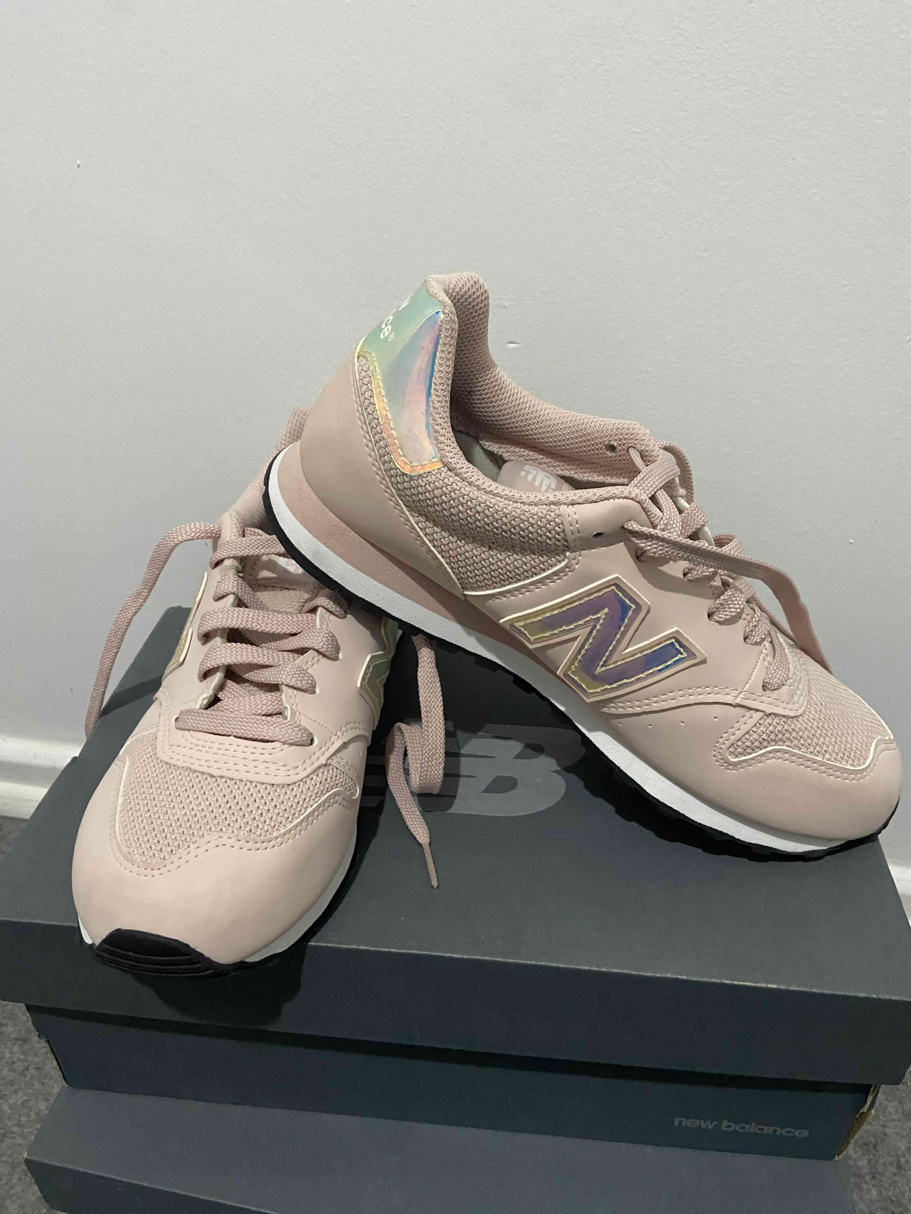 Zapatillas New Balance beige - miniatura 2
