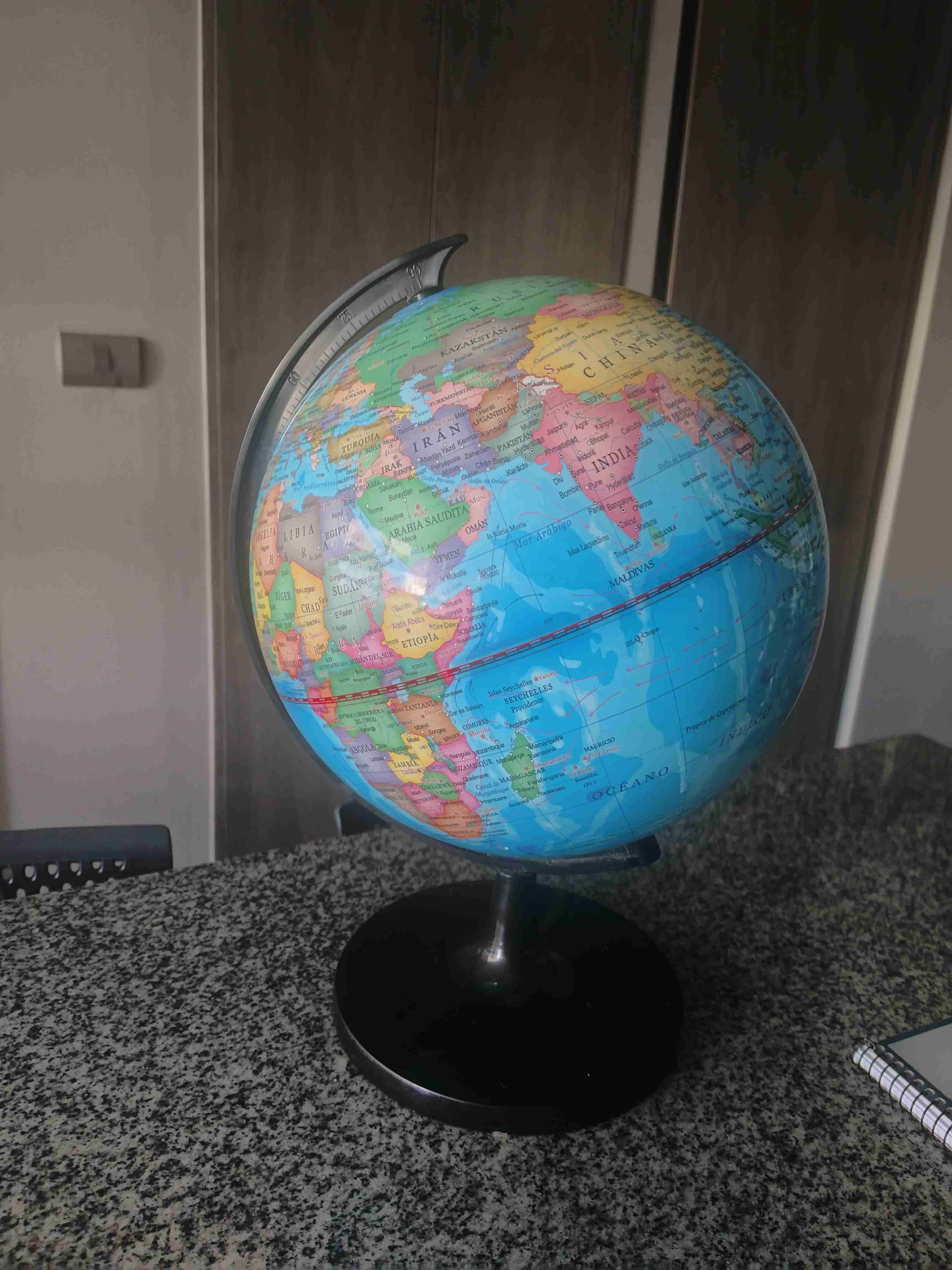 Globo terráqueo educativo - miniatura 2