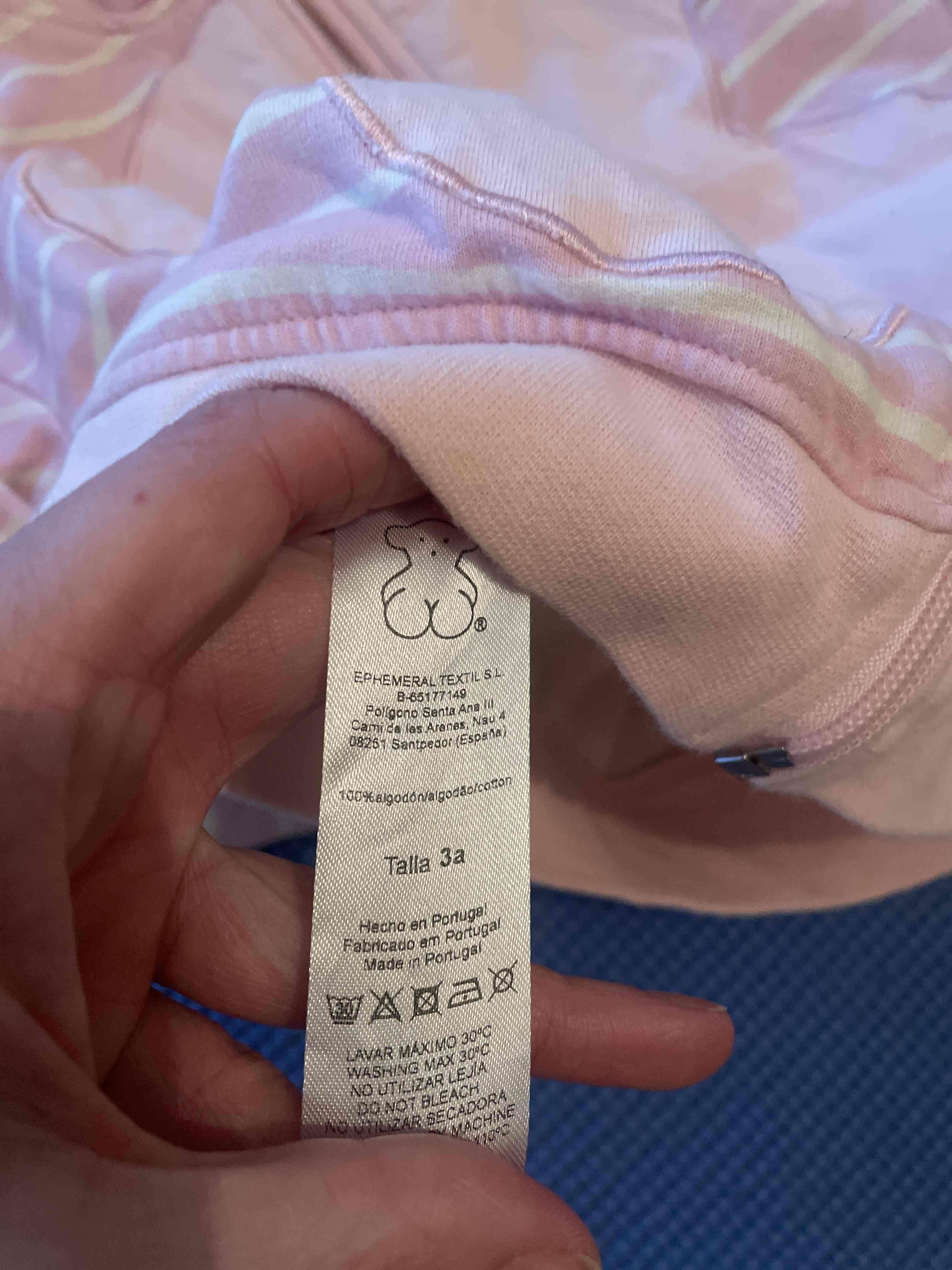 Polerón rosado con estampado niña TOUS - miniatura 2