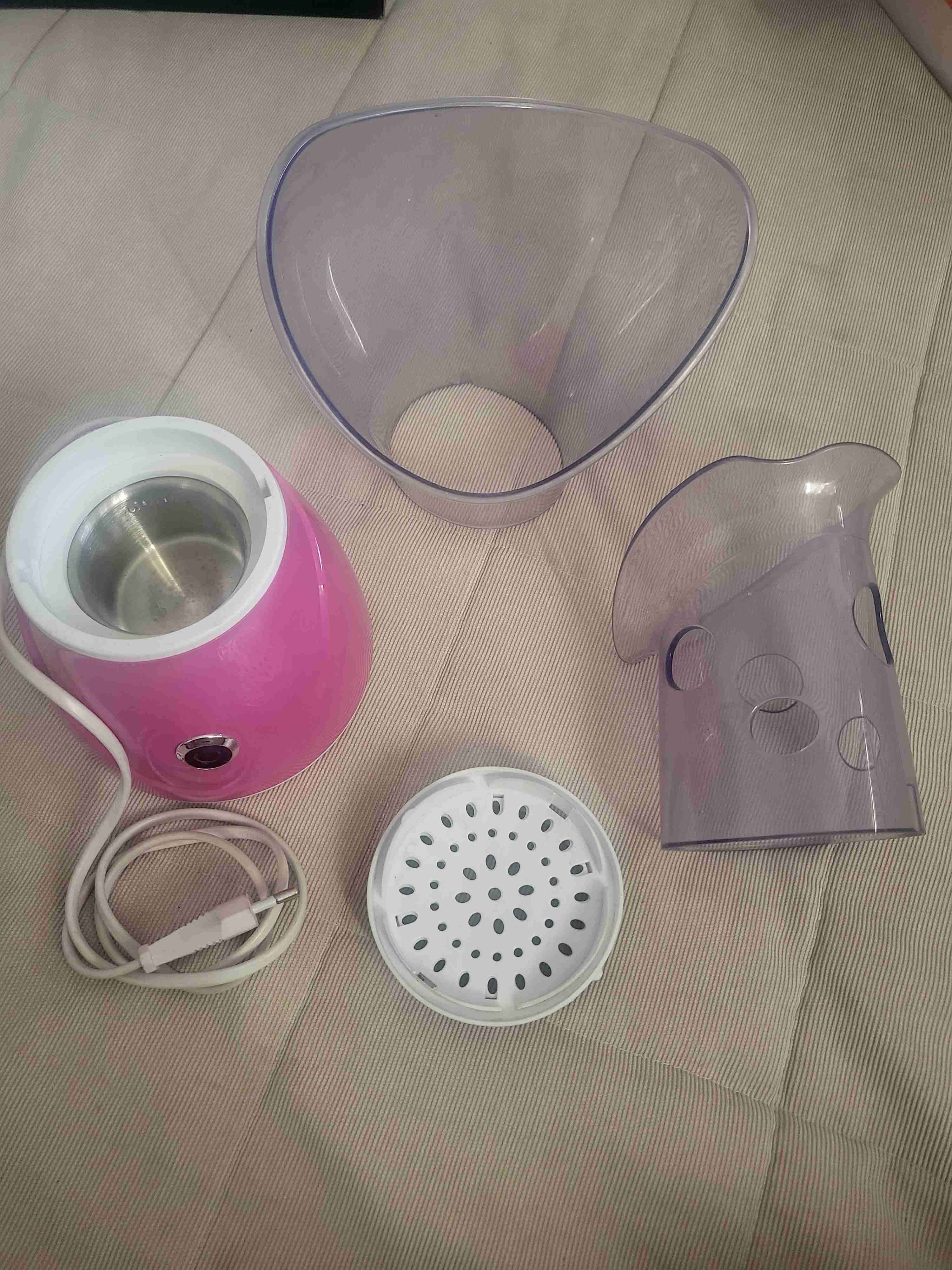 Vaporizador facial rosa desmontable - miniatura 2