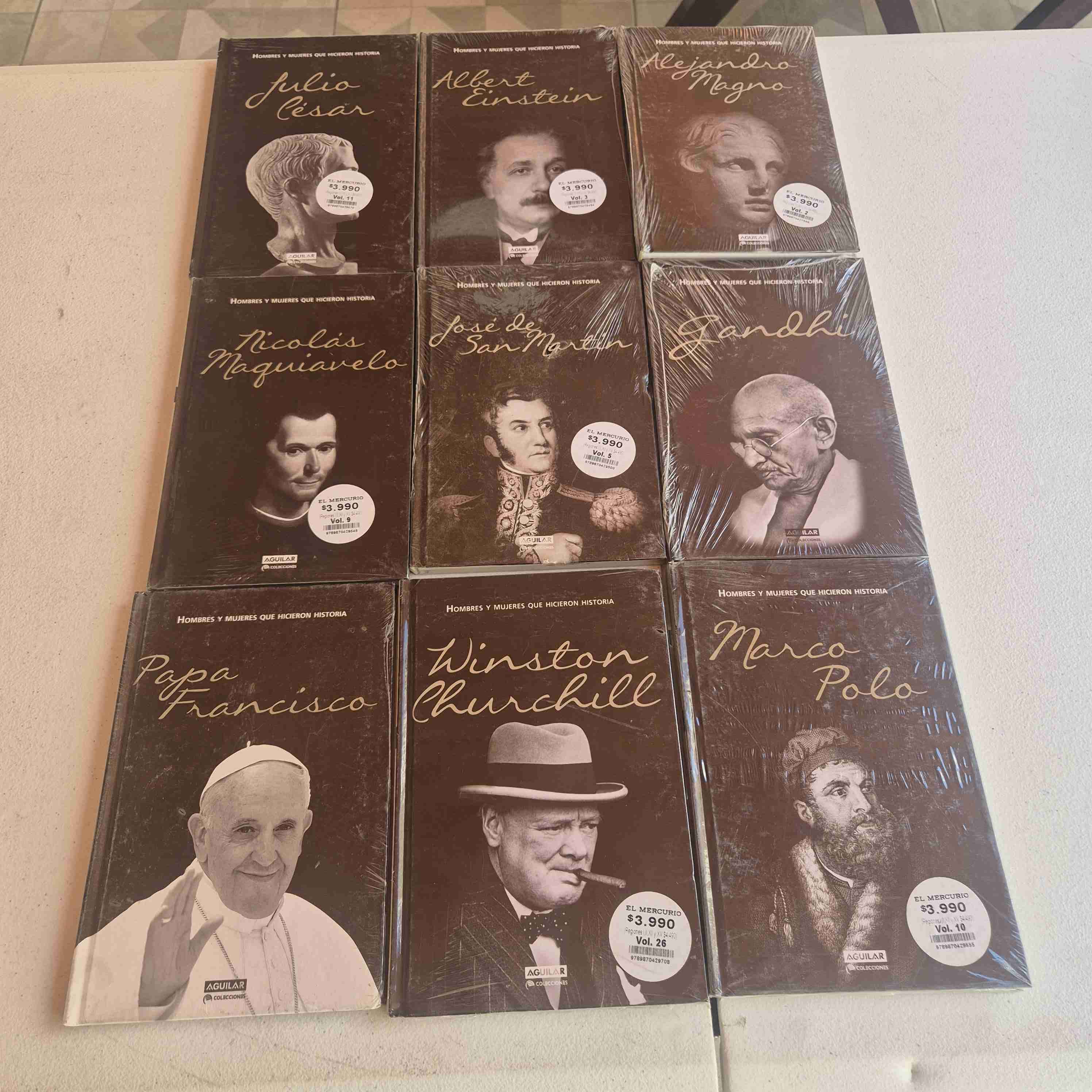 Colección de libros biográficos