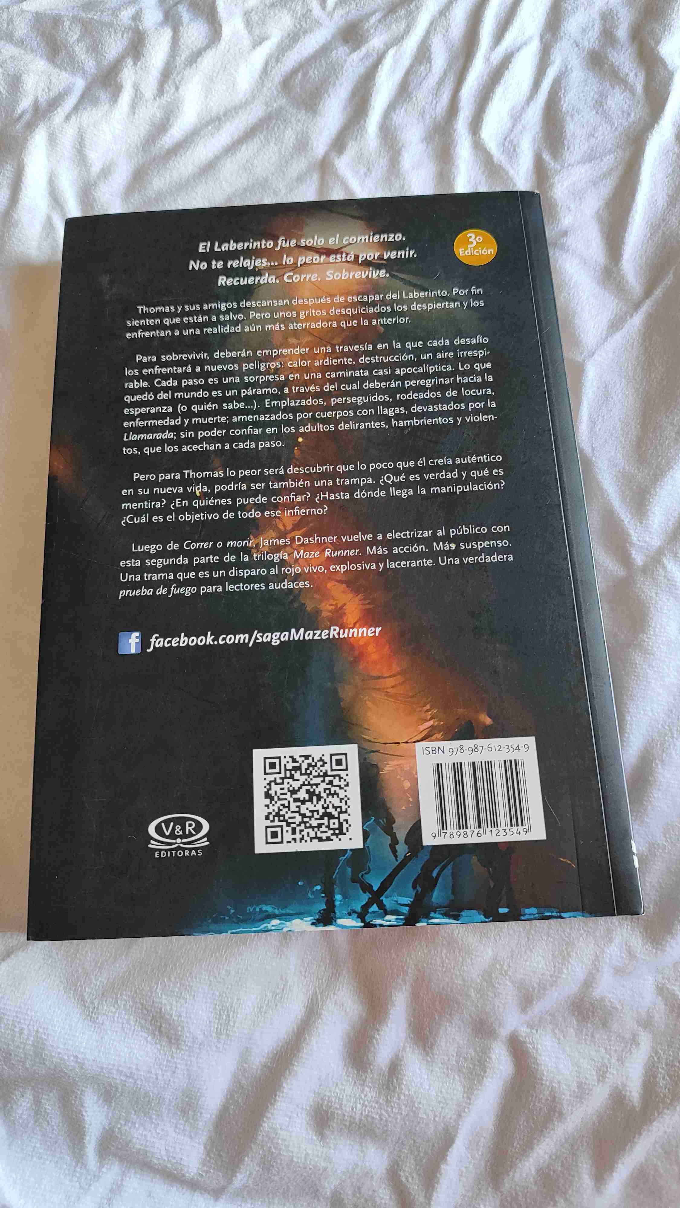 Libro Maze Runner: Prueba de Fuego - miniatura 2