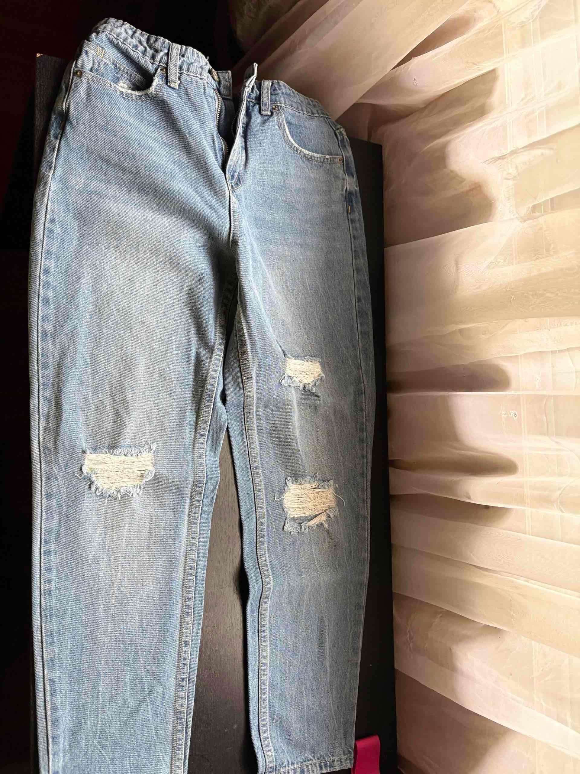 Jeans azules con roturas Sybilla - miniatura 1