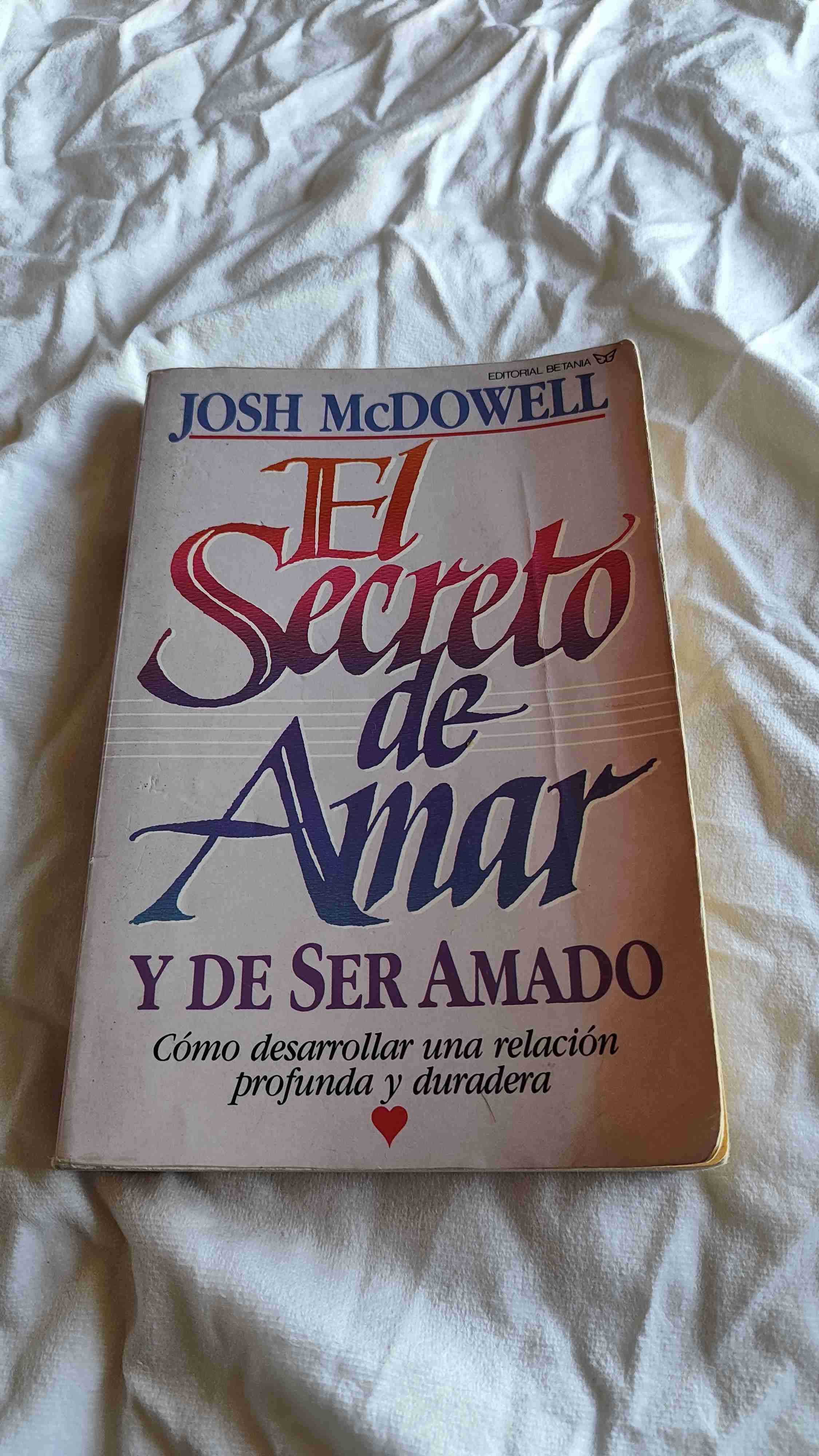 Libro 'El Secreto de Amar' de J. McDowell