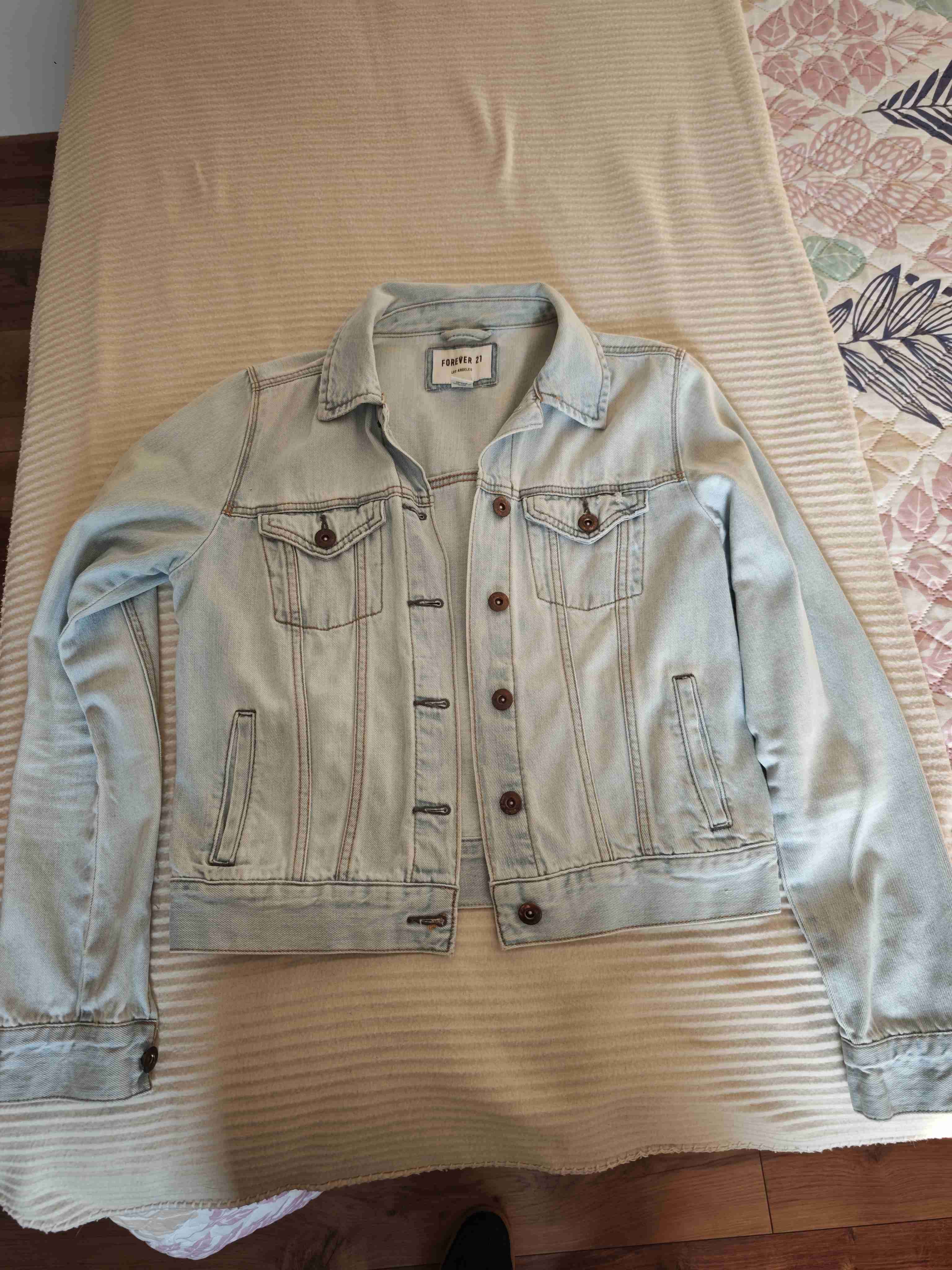 Chaqueta de mezclilla mujer Forever 21
