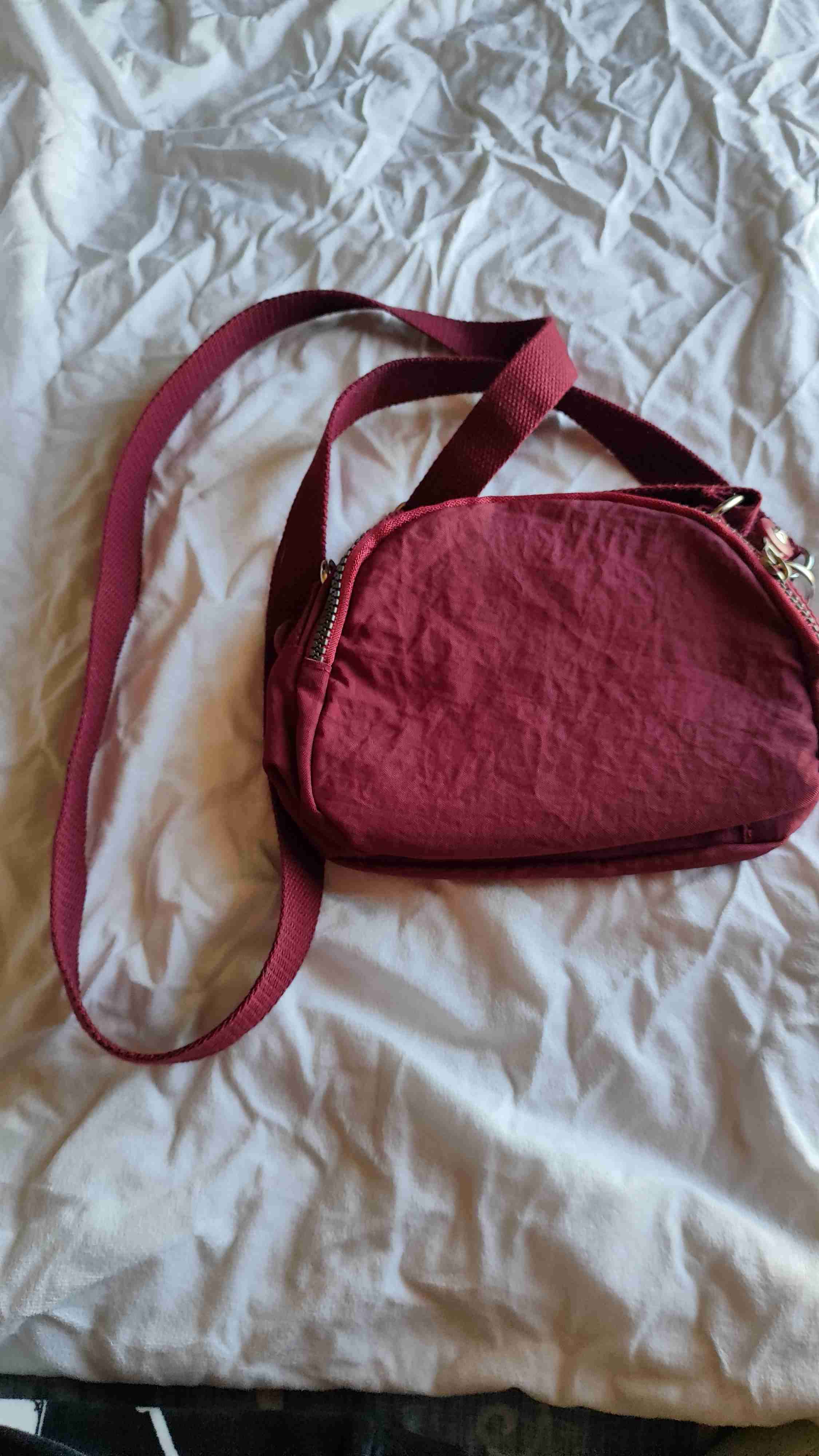 Bolso deportivl burdeo - miniatura 2