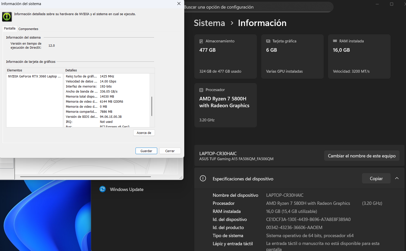 Notebook Gamer Asus TUF A15 - miniatura 4