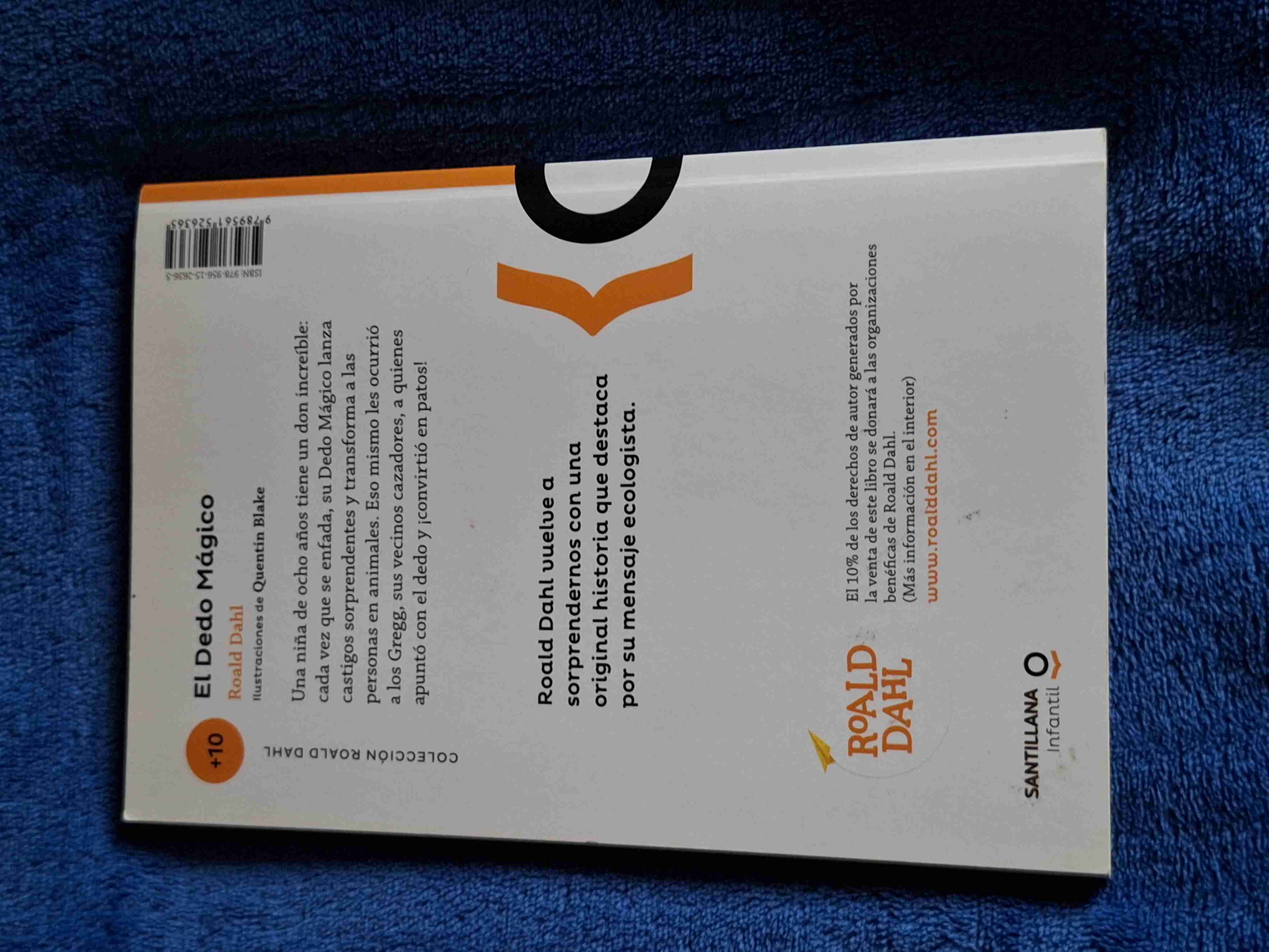 Libro El Dedo Mágico Roald Dahl - miniatura 2