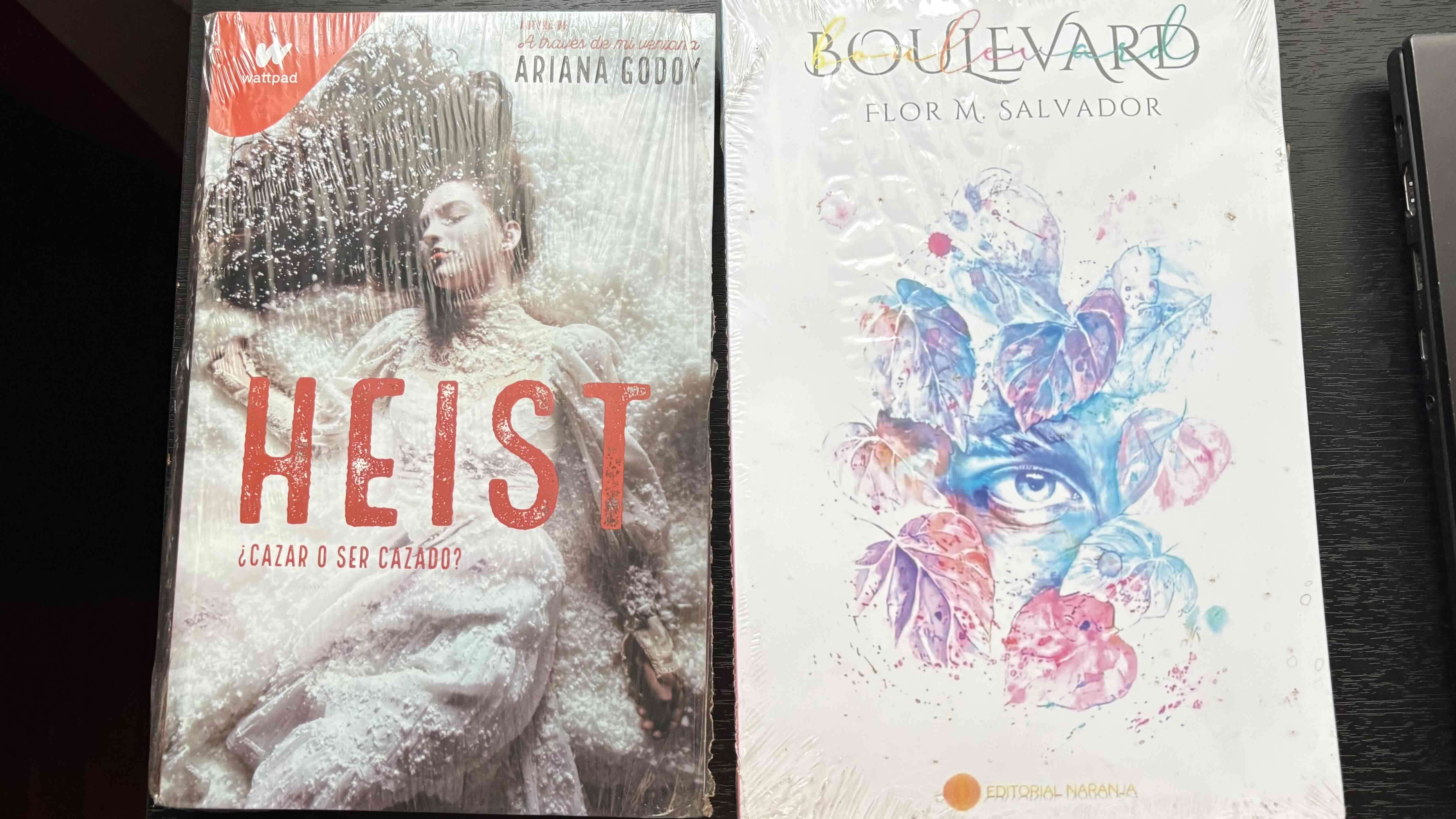 Libros 'Heist' y 'Boulevard'