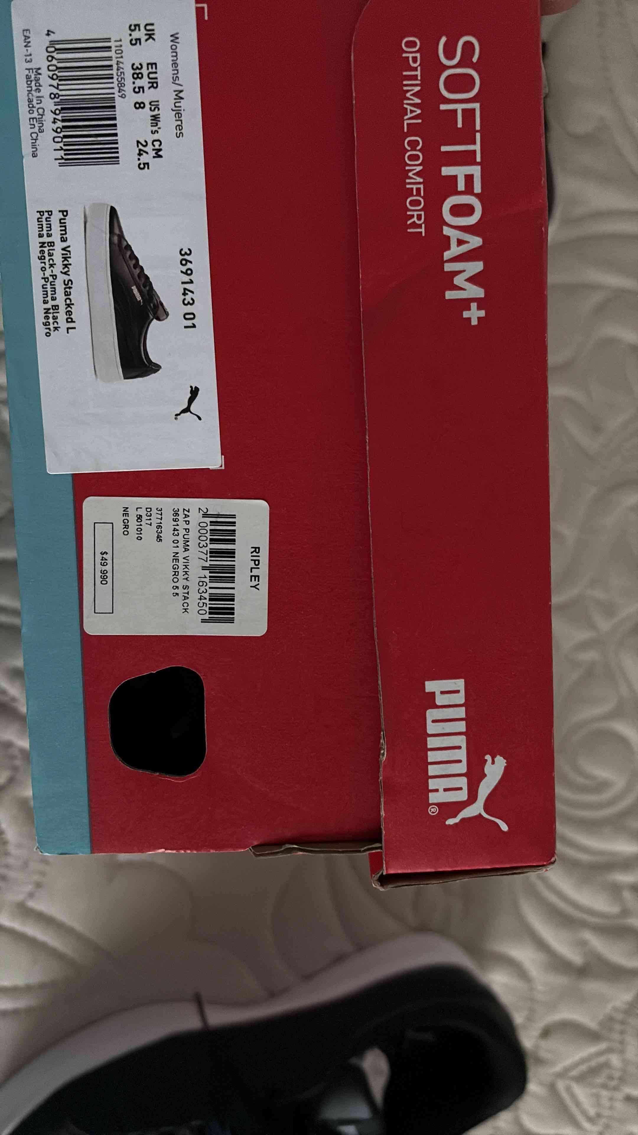 Zapatillas negras Puma - miniatura 3