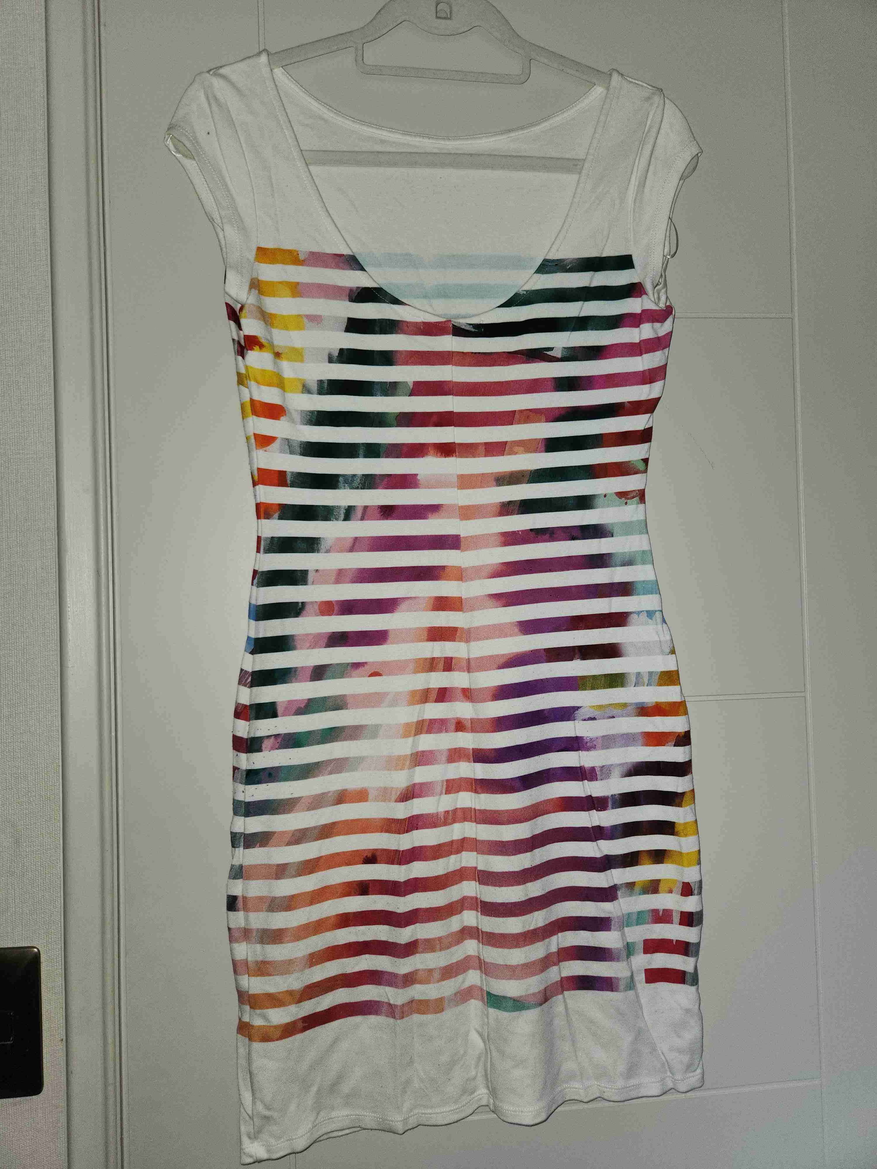 Vestido Desigual con estampado colorido - miniatura 2