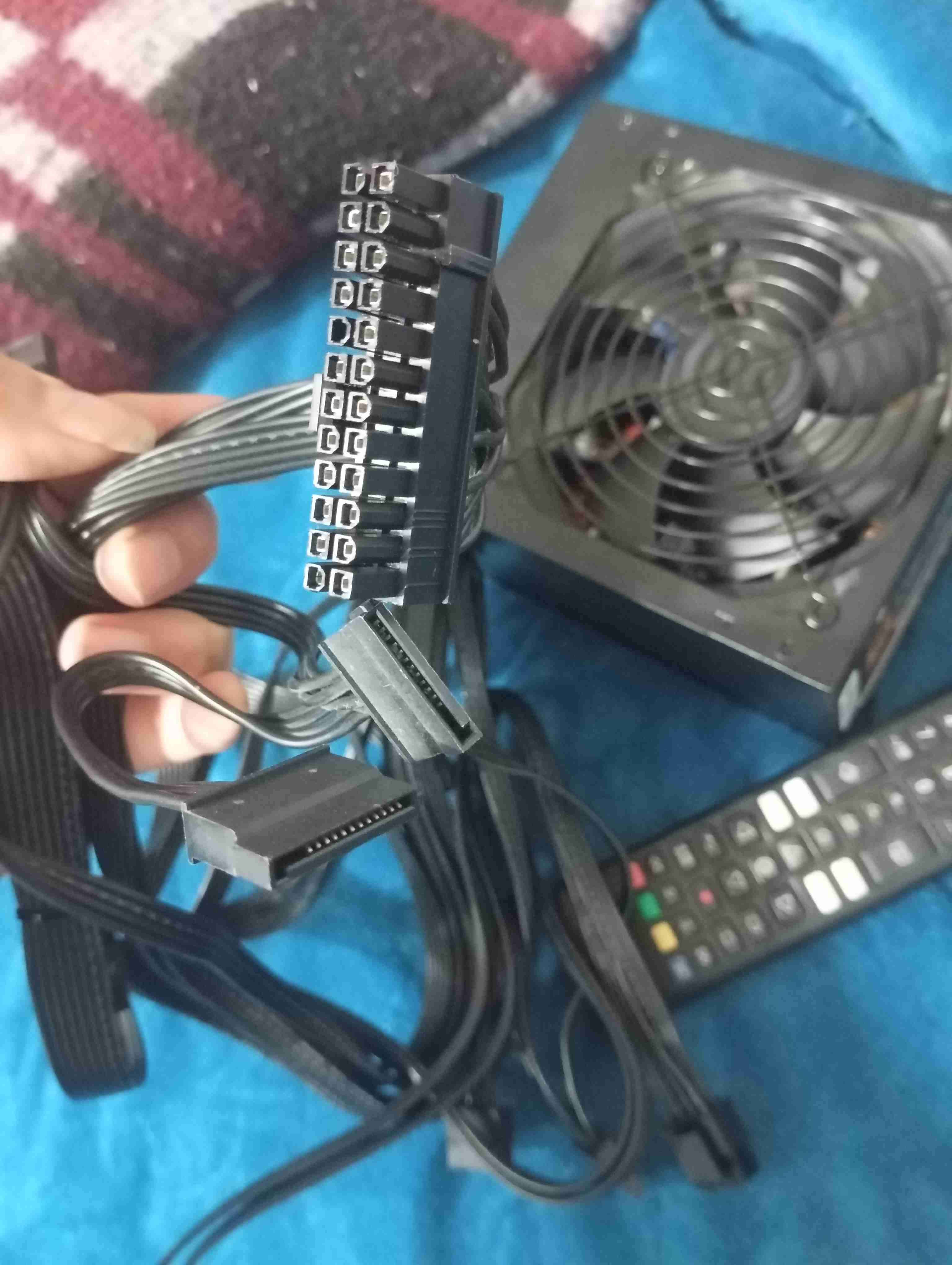 Fuente de poder 600W WJCOOLMAN - miniatura 3