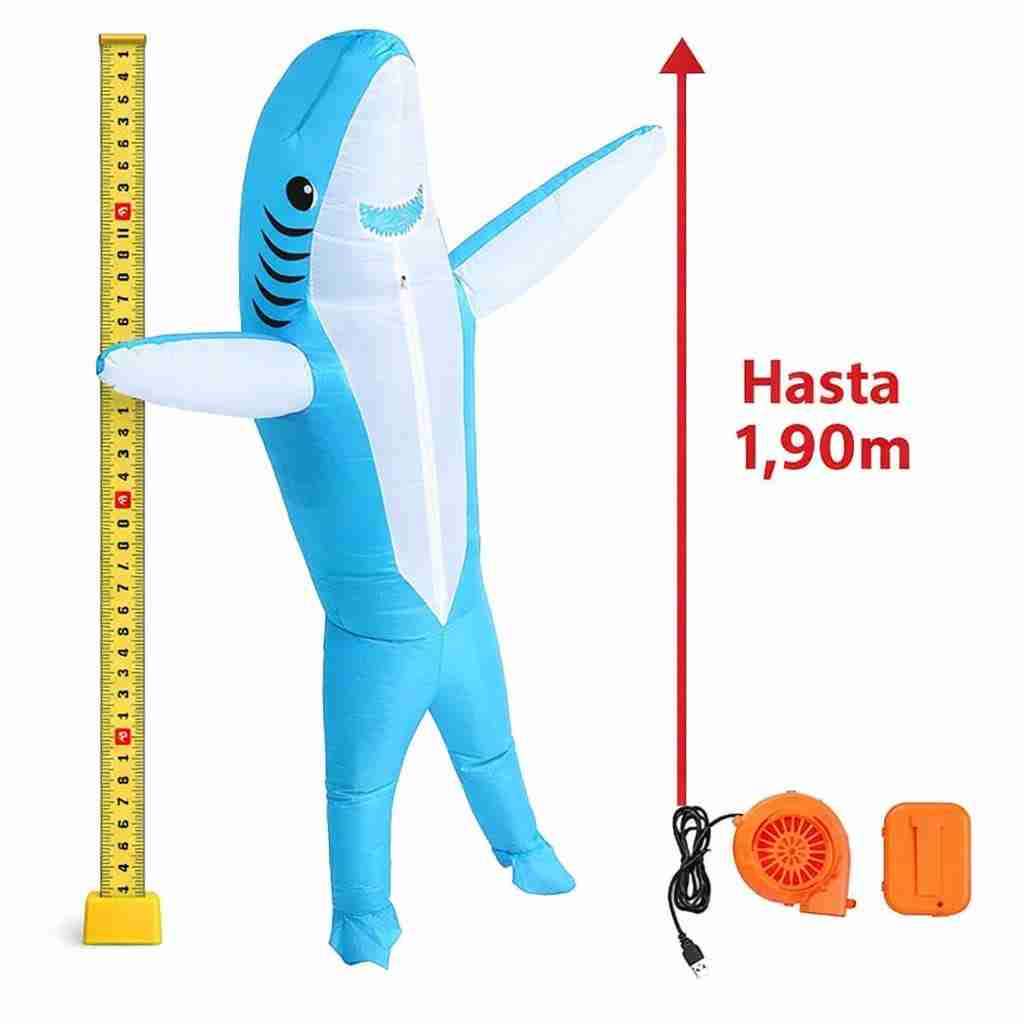 Disfraz de Tiburón Inflable - miniatura 2