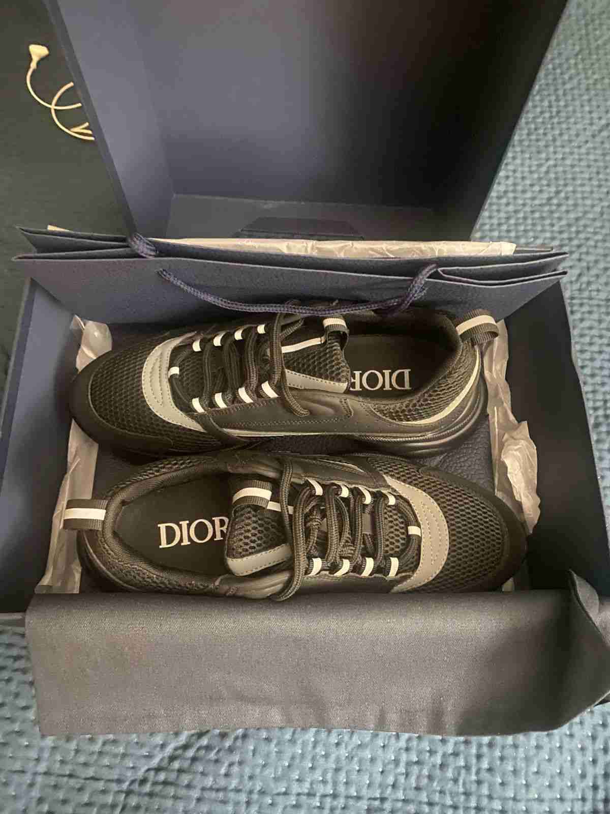 Zapatillas deportivas Dior negras - miniatura 4