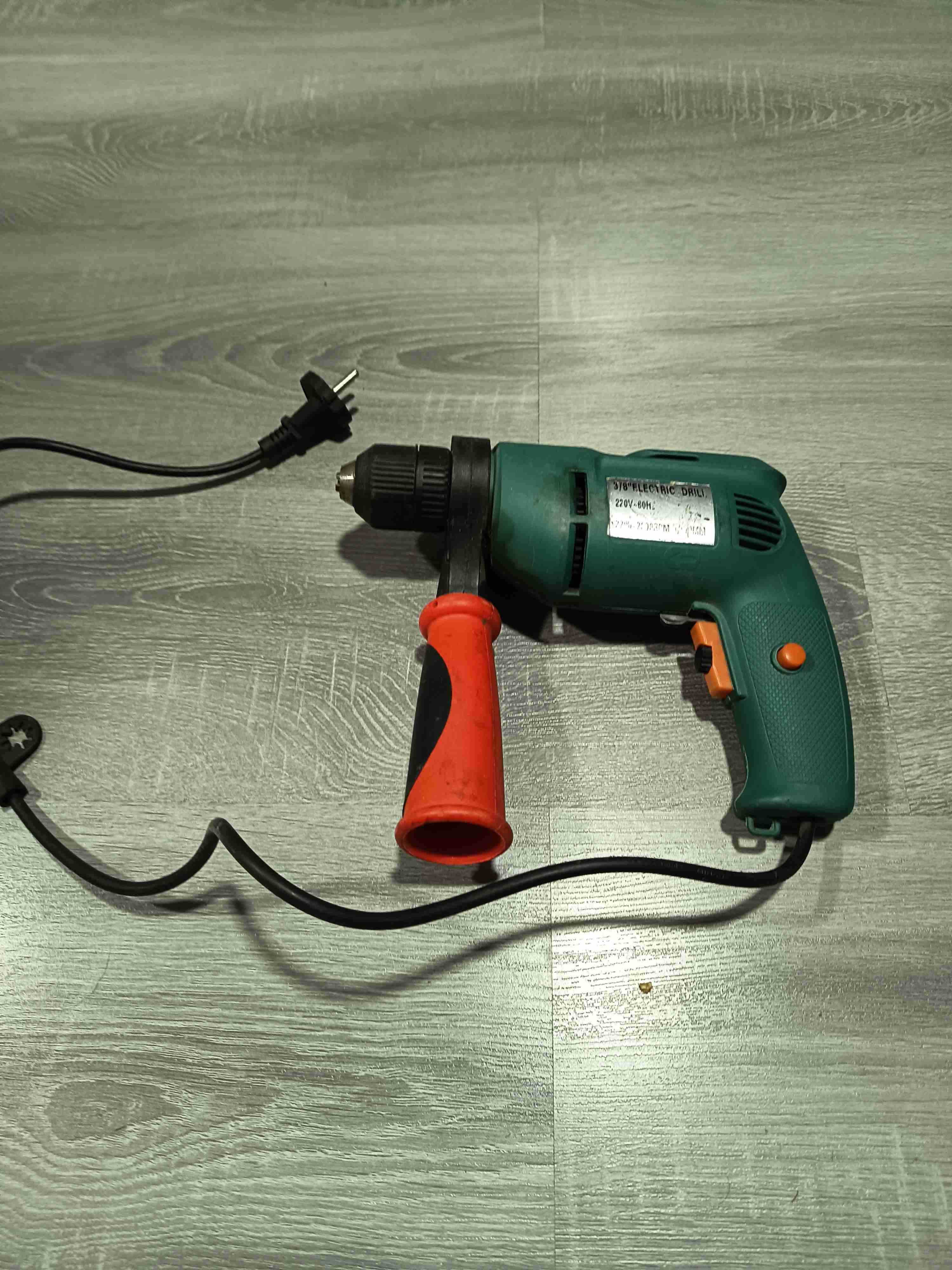 Taladro eléctrico con mango auxiliar - miniatura 2