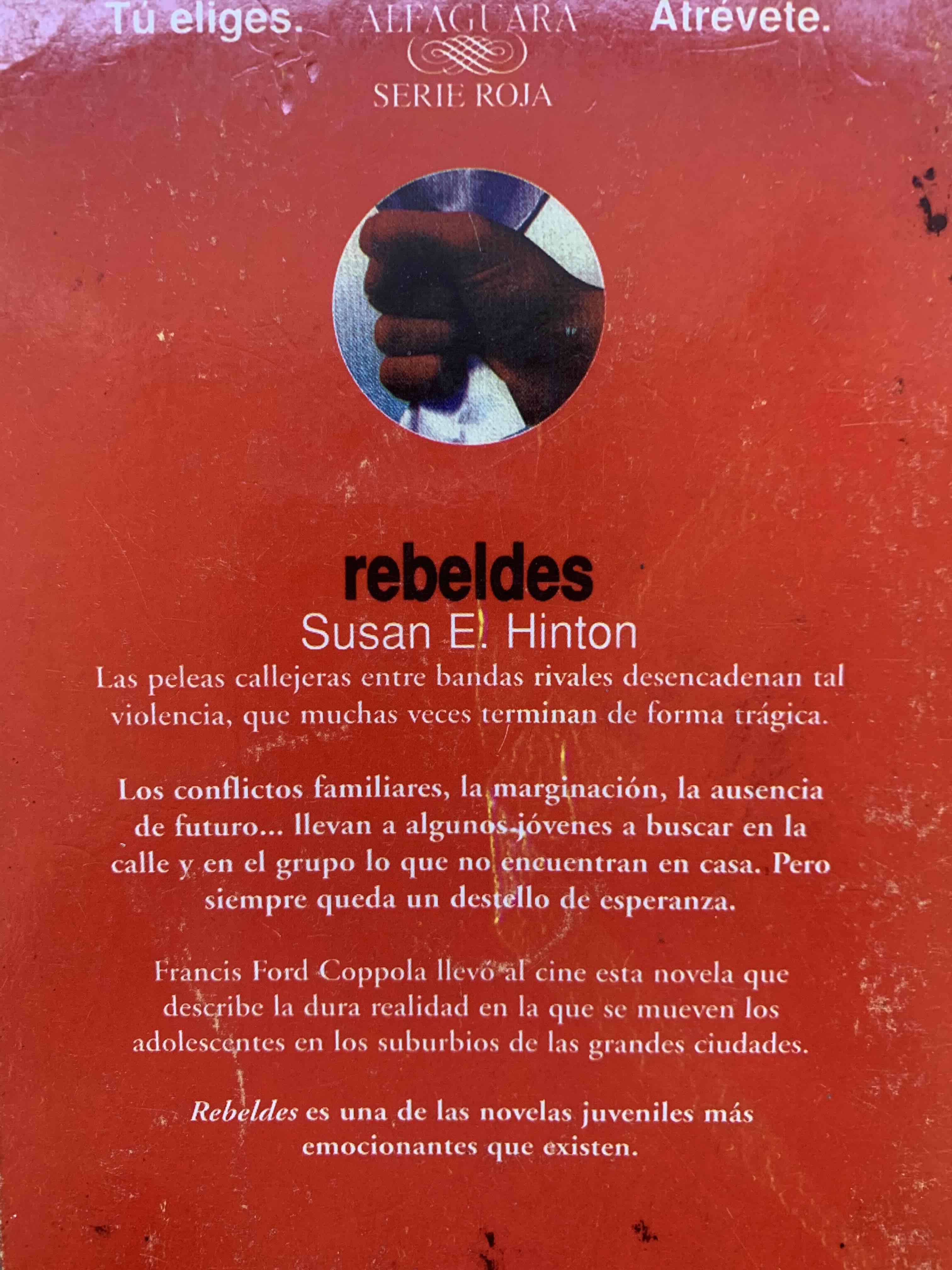 Libro Rebeldes Susan E. Hinton - miniatura 2
