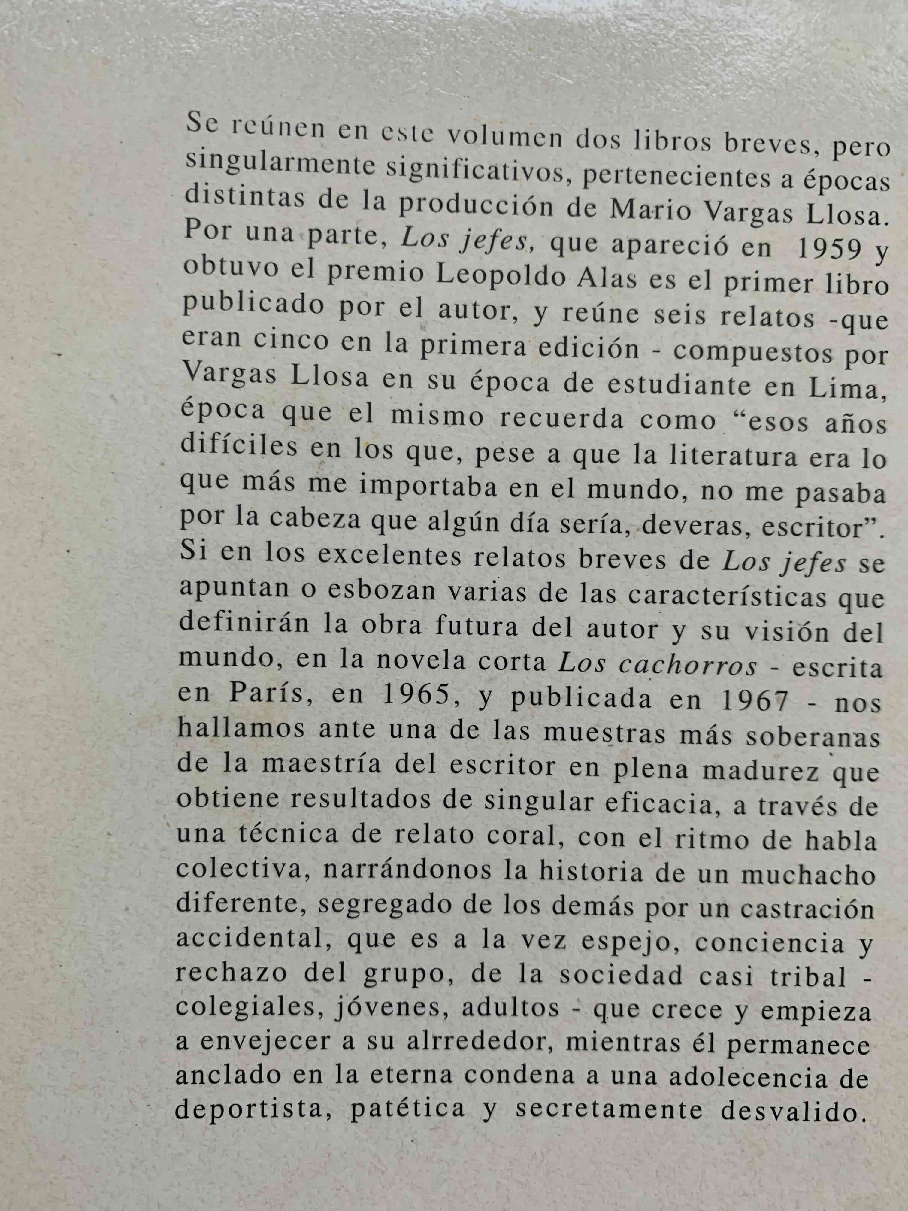 Libro 'Los Jefes, Los Cachorros' - miniatura 2