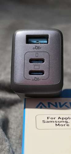 Cargador Anker Usb C Charger 65w 3-puertos Rápido - miniatura 3