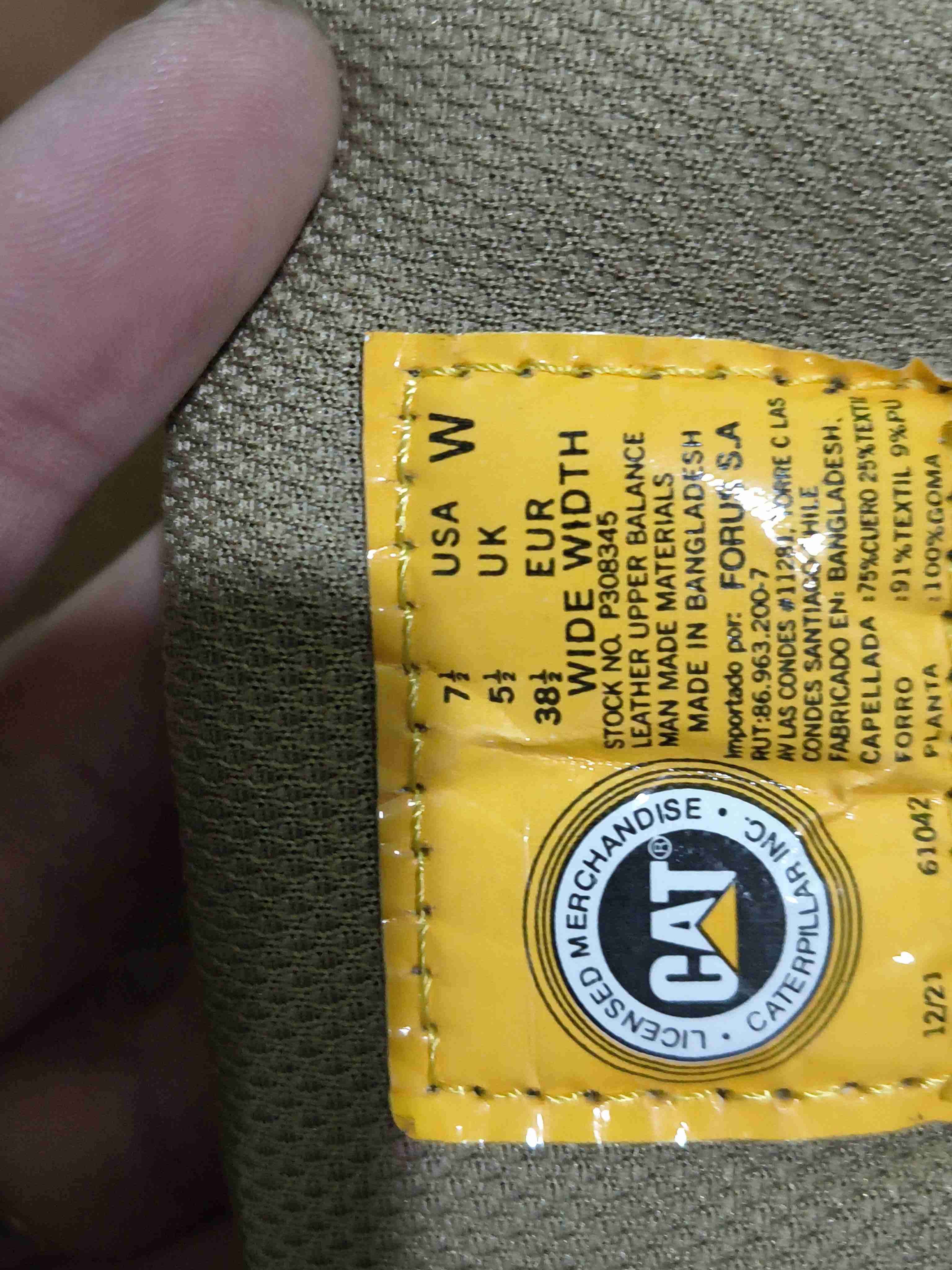 Botines CAT mujer talla 38.5 - miniatura 3